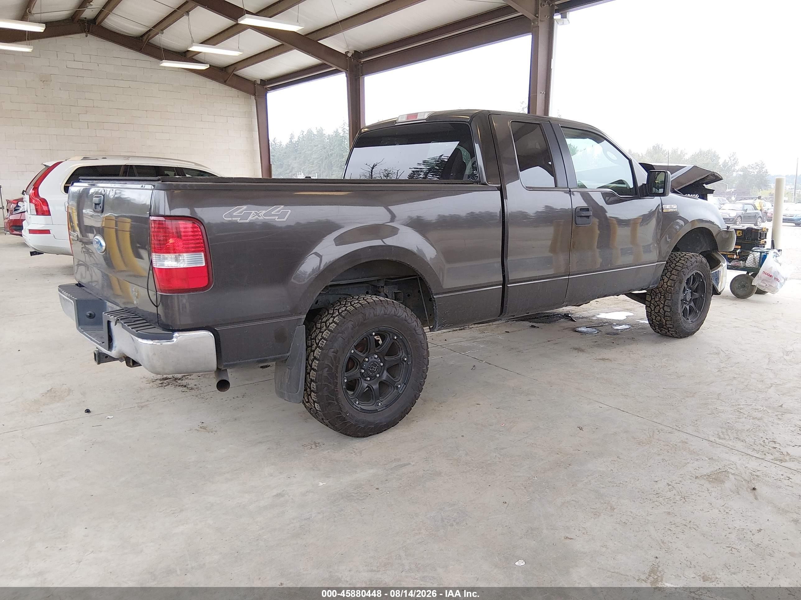 2006 Ford F-150 Fx4/lariat/xl/xlt Gray vin: 1FTPX14V16NB58722