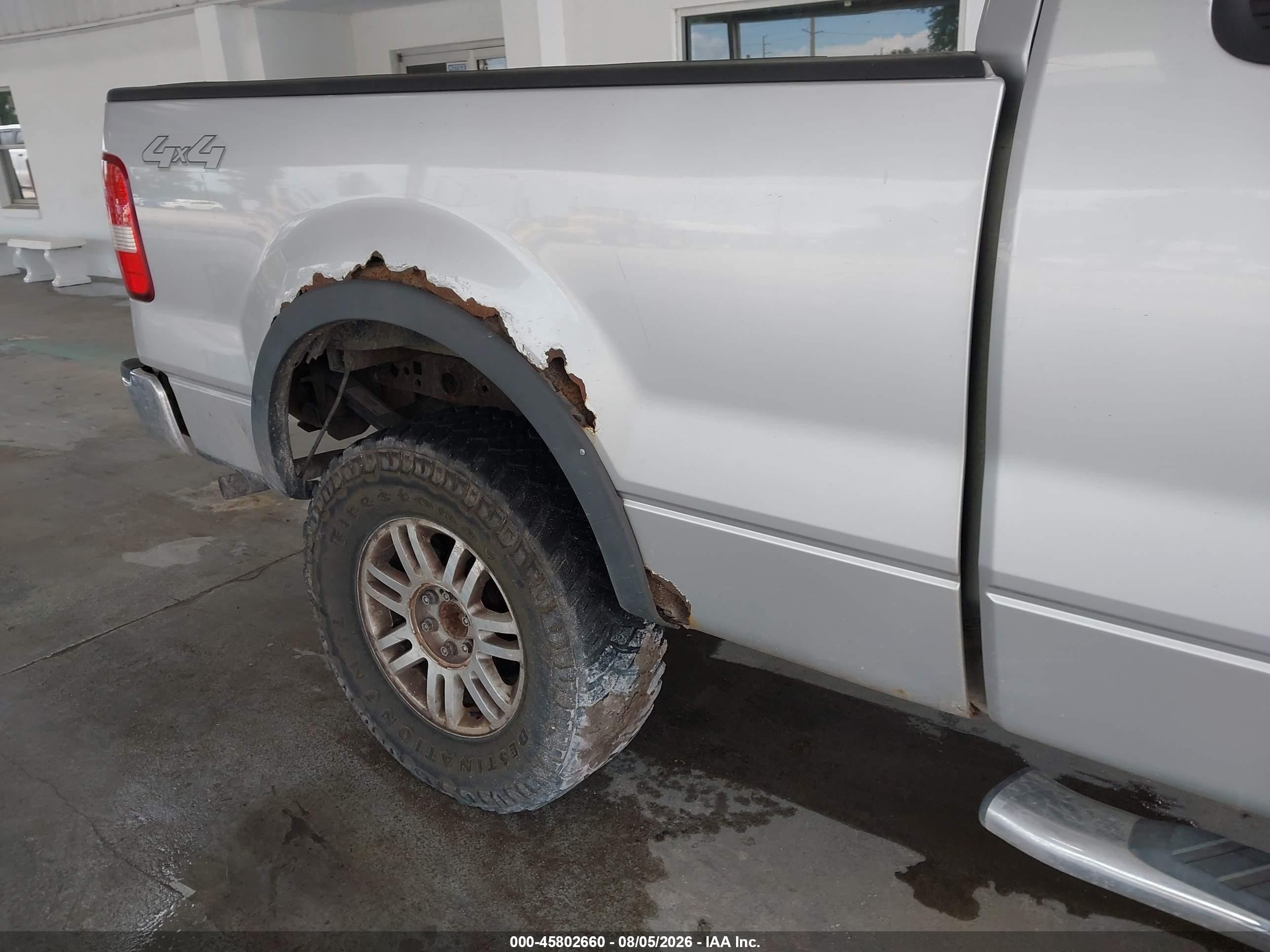 2007 Ford F-150 Fx4/lariat/xl/xlt Silver vin: 1FTPX14V17FA28189