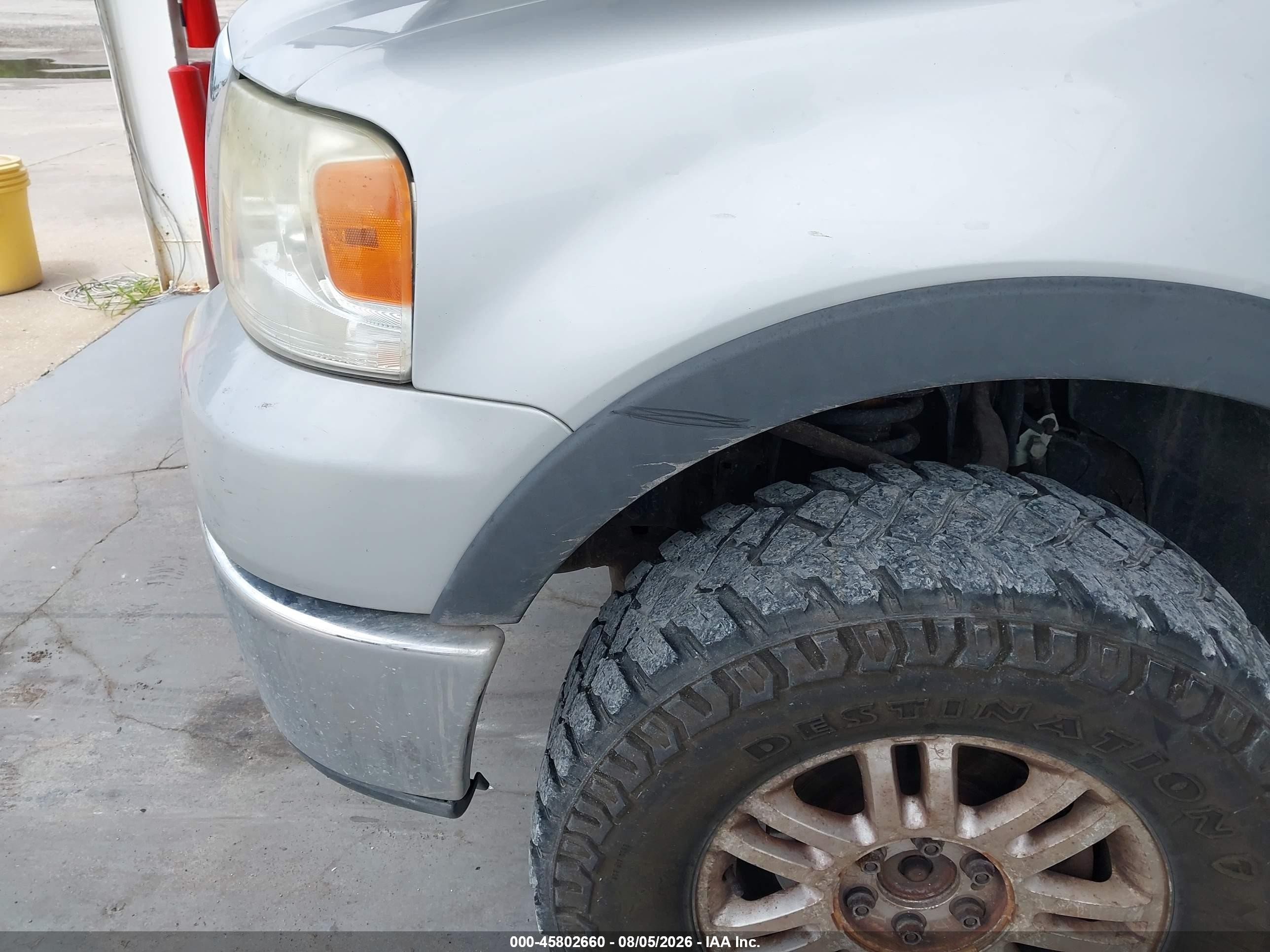 2007 Ford F-150 Fx4/lariat/xl/xlt Silver vin: 1FTPX14V17FA28189