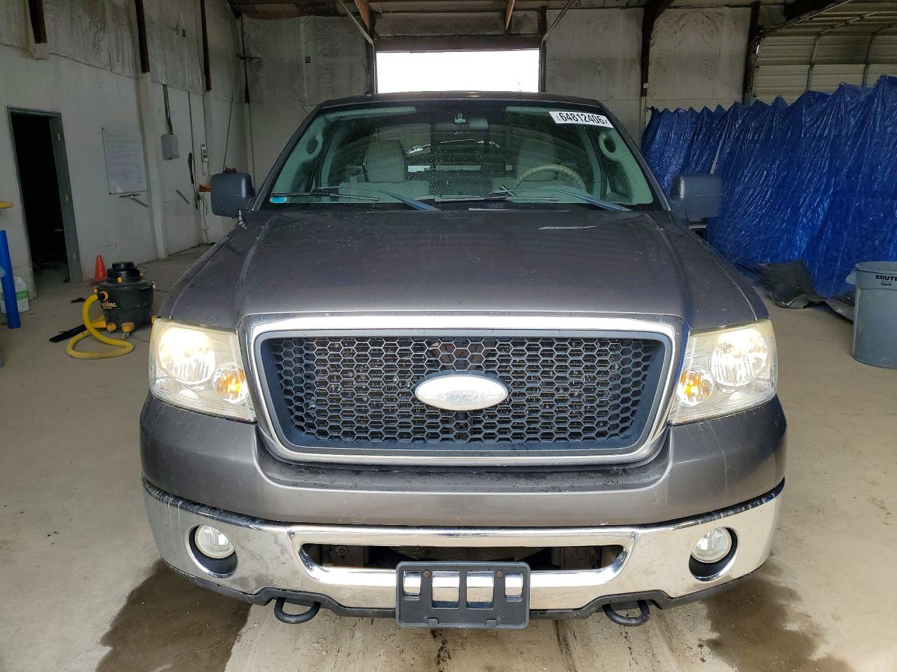 2007 Ford F150 Gray vin: 1FTPX14V17FA36423