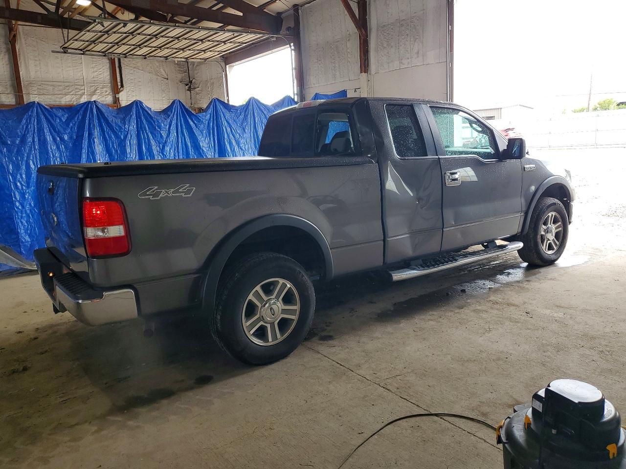 2007 Ford F150 Gray vin: 1FTPX14V17FA36423
