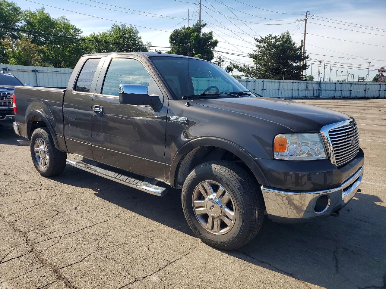 2007 Ford F150 Gray vin: 1FTPX14V17FA48801