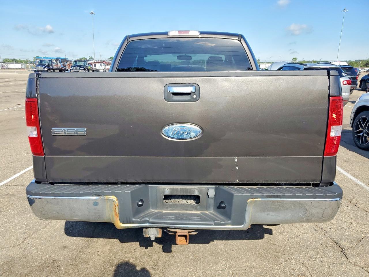 2007 Ford F150 Gray vin: 1FTPX14V17FA48801