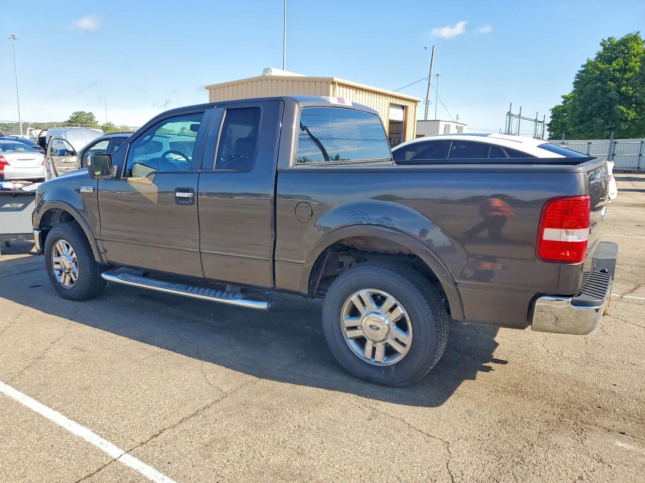 2007 Ford F150 Gray vin: 1FTPX14V17FA48801
