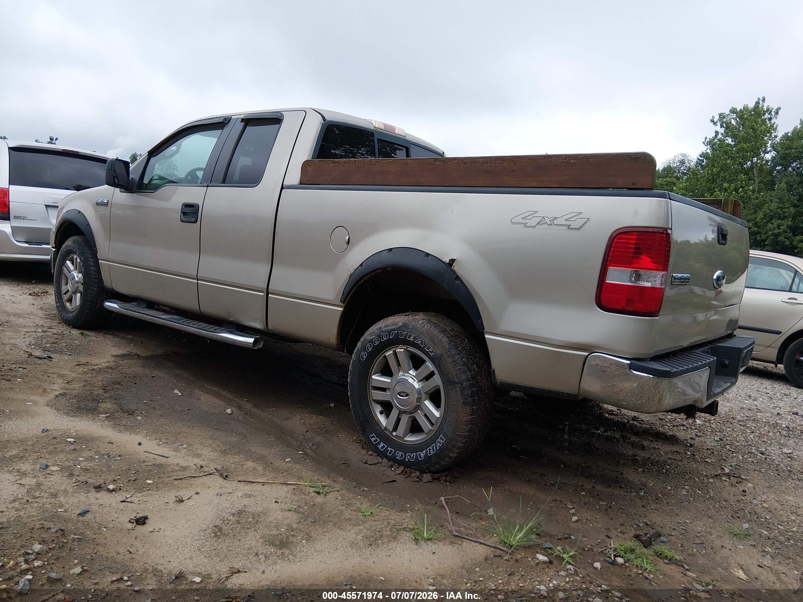 2007 Ford F-150   Gold vin: 1FTPX14V17FA98811