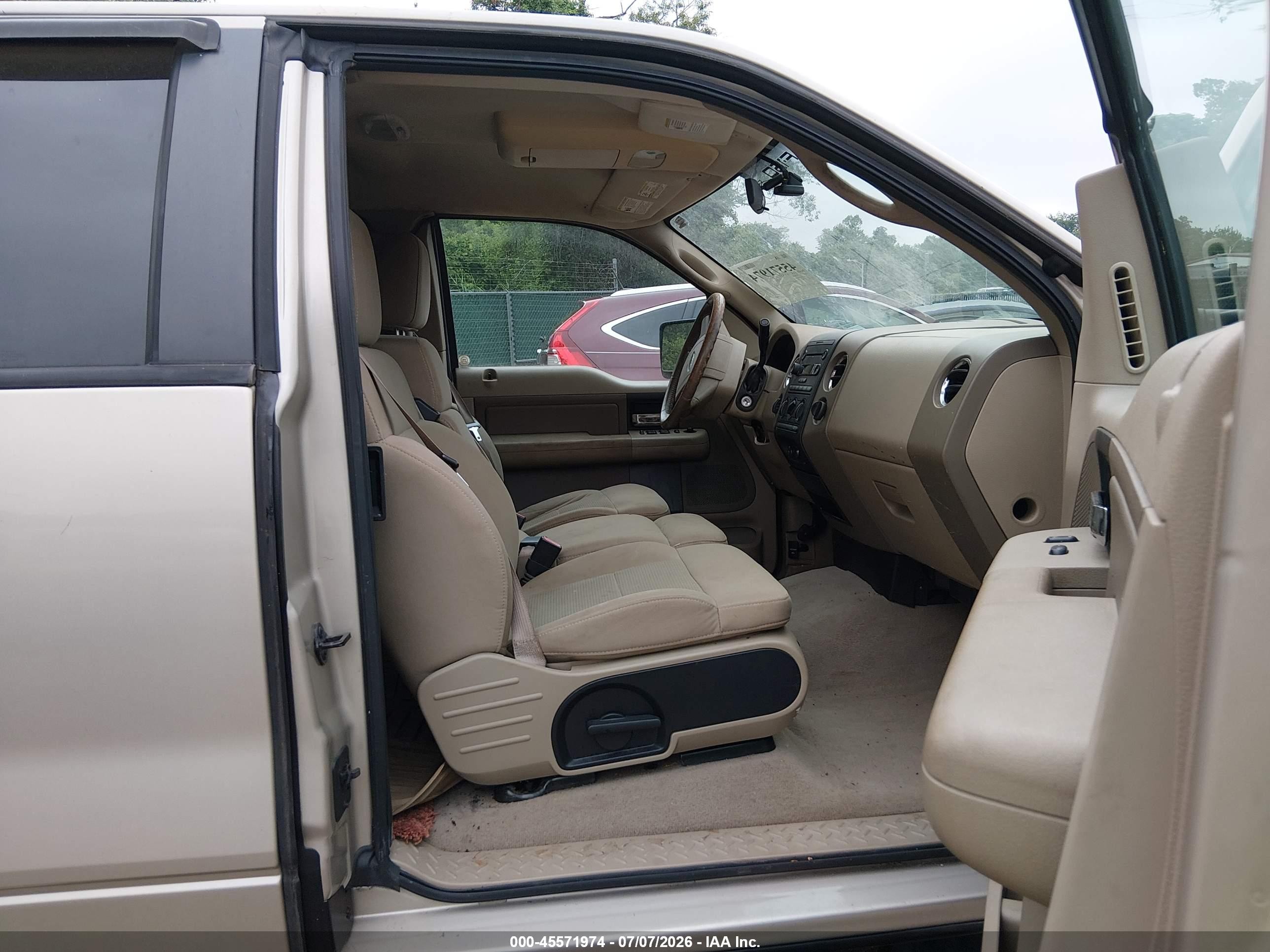 2007 Ford F-150   Gold vin: 1FTPX14V17FA98811