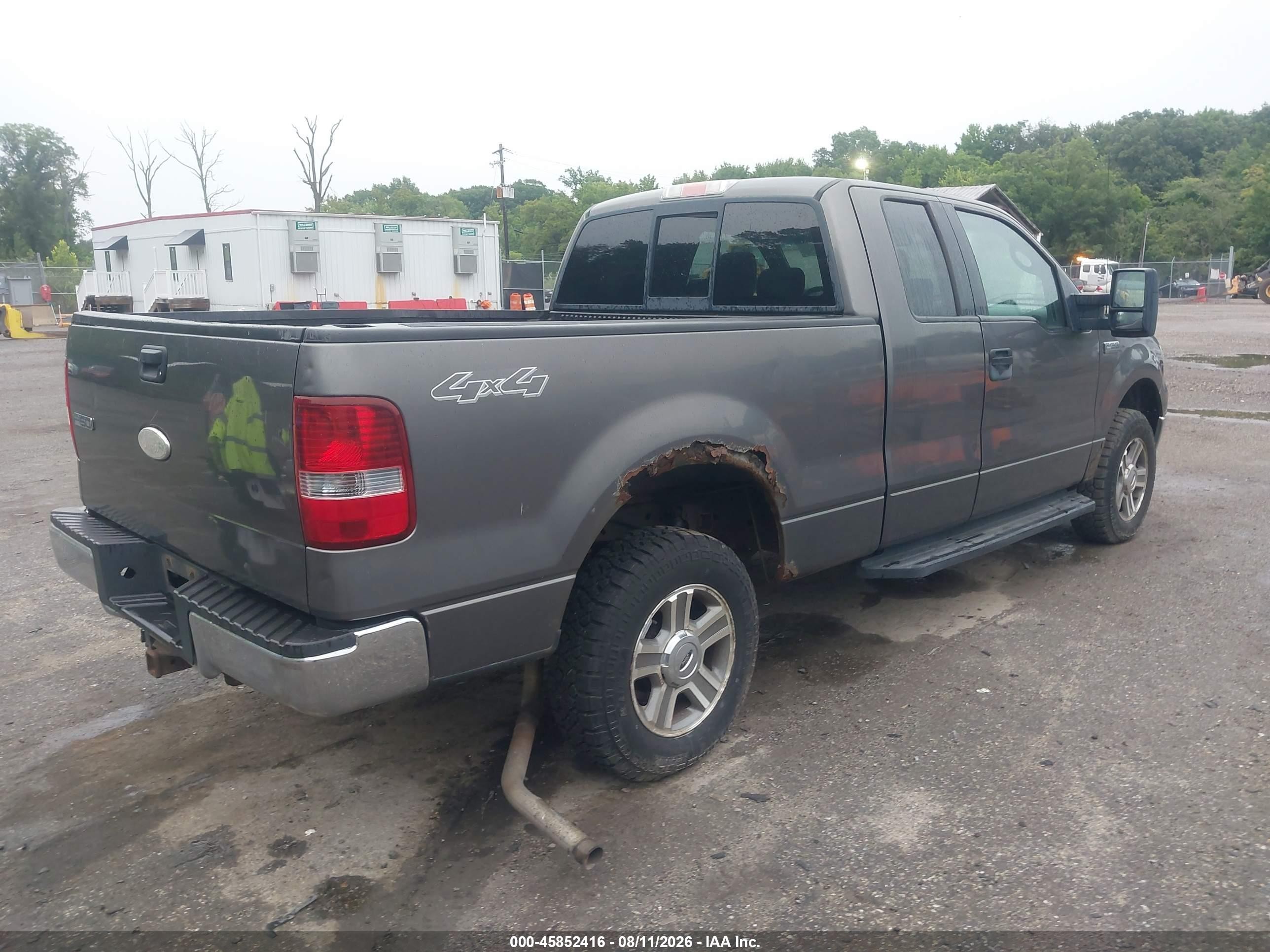 2007 Ford F-150 Fx4/lariat/xl/xlt Gray vin: 1FTPX14V17FB21973