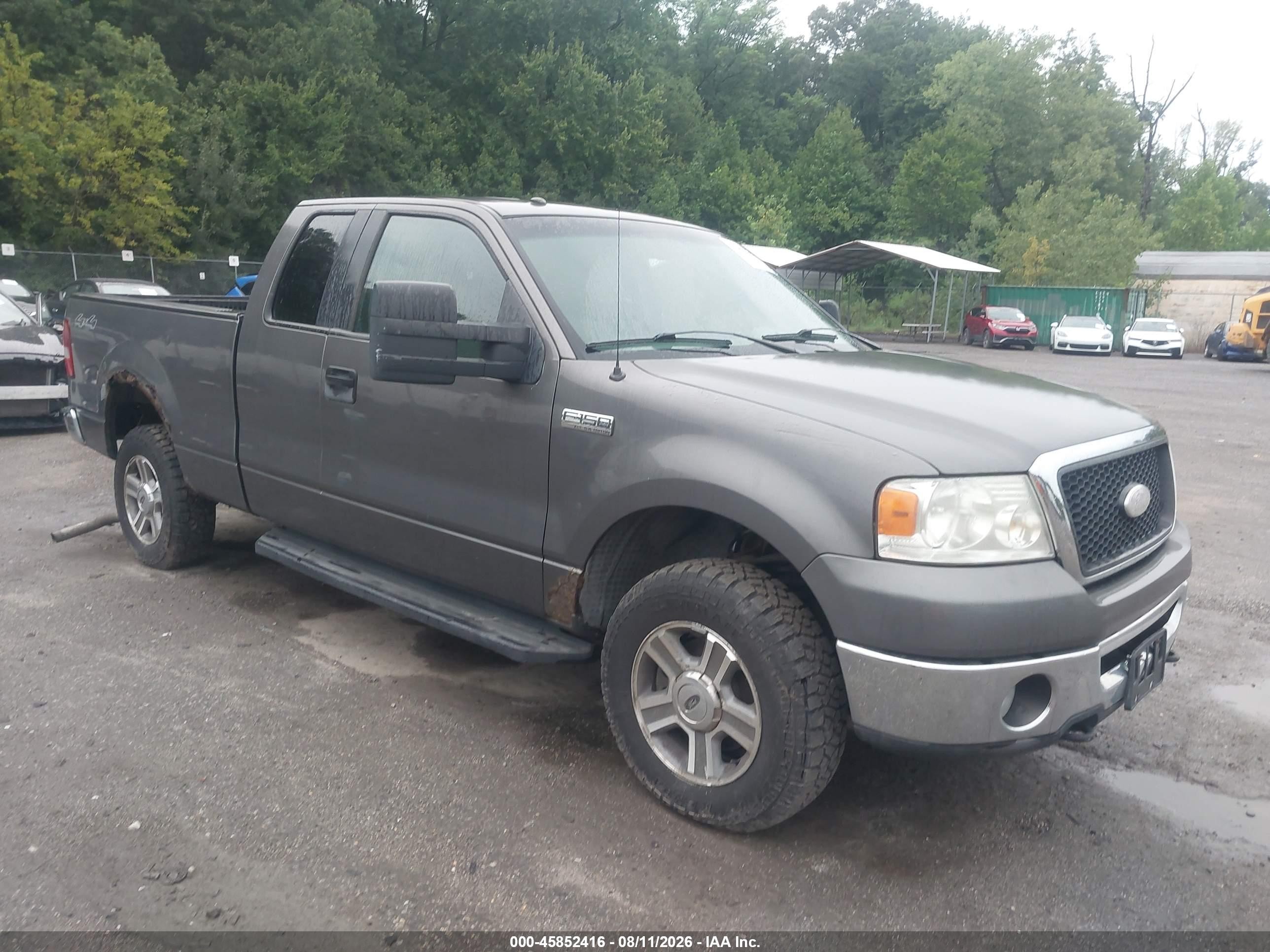 2007 Ford F-150 Fx4/lariat/xl/xlt Gray vin: 1FTPX14V17FB21973