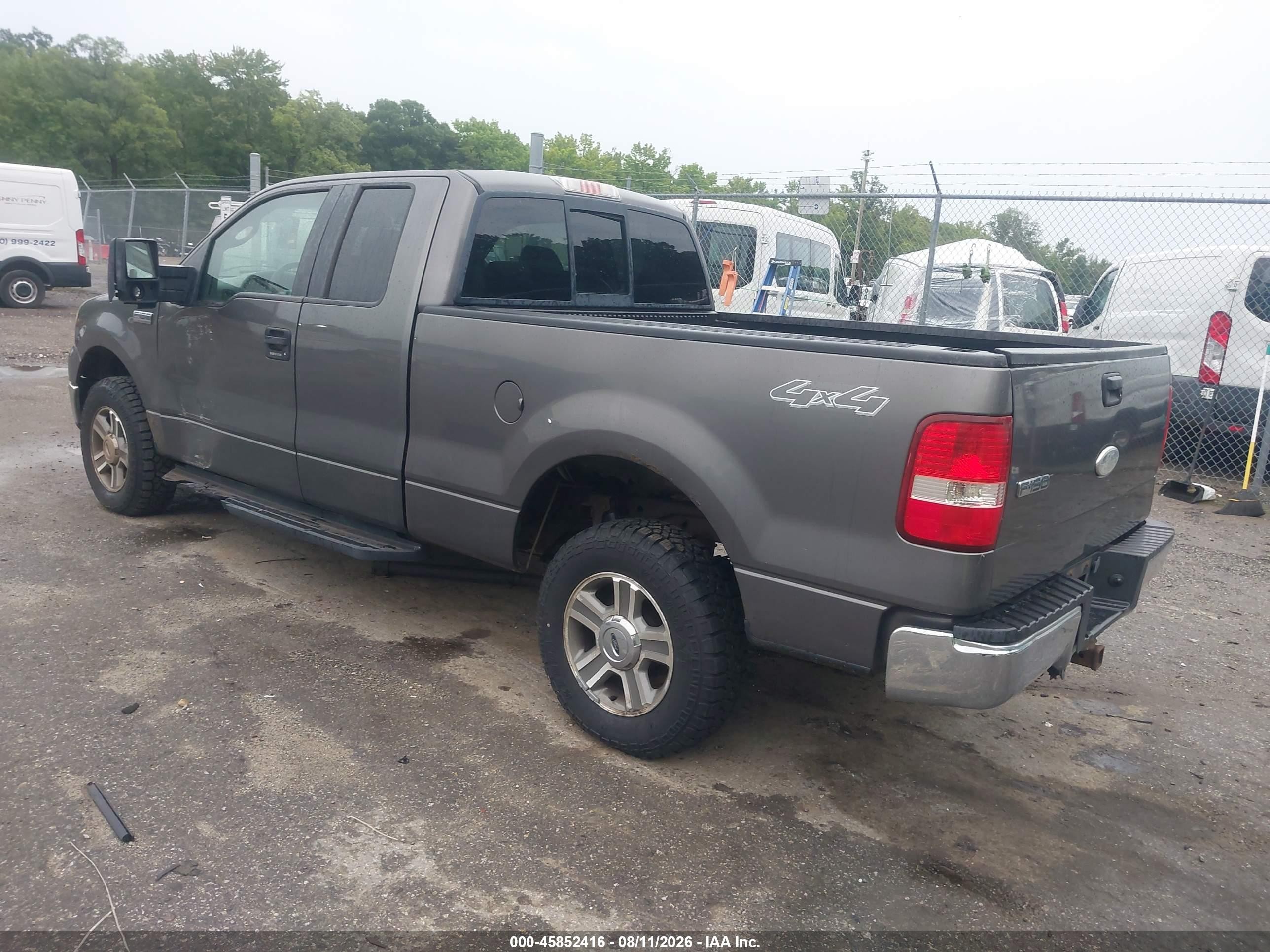 2007 Ford F-150 Fx4/lariat/xl/xlt Gray vin: 1FTPX14V17FB21973