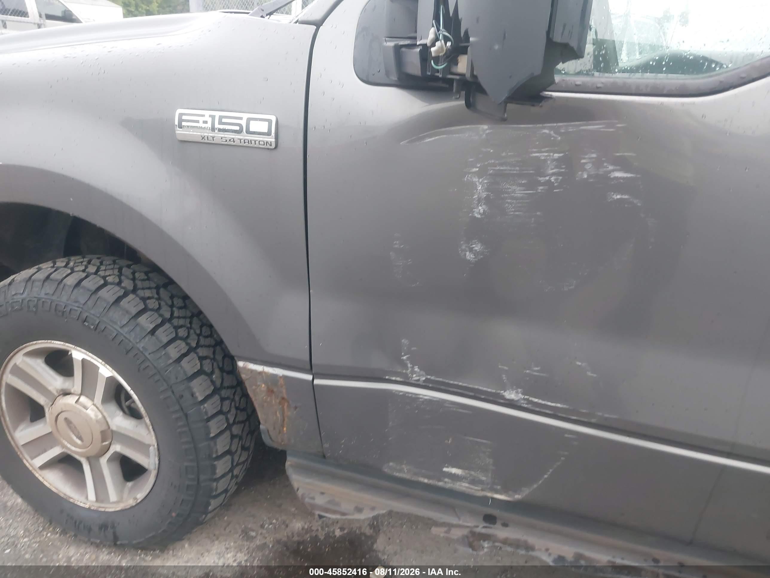 2007 Ford F-150 Fx4/lariat/xl/xlt Gray vin: 1FTPX14V17FB21973