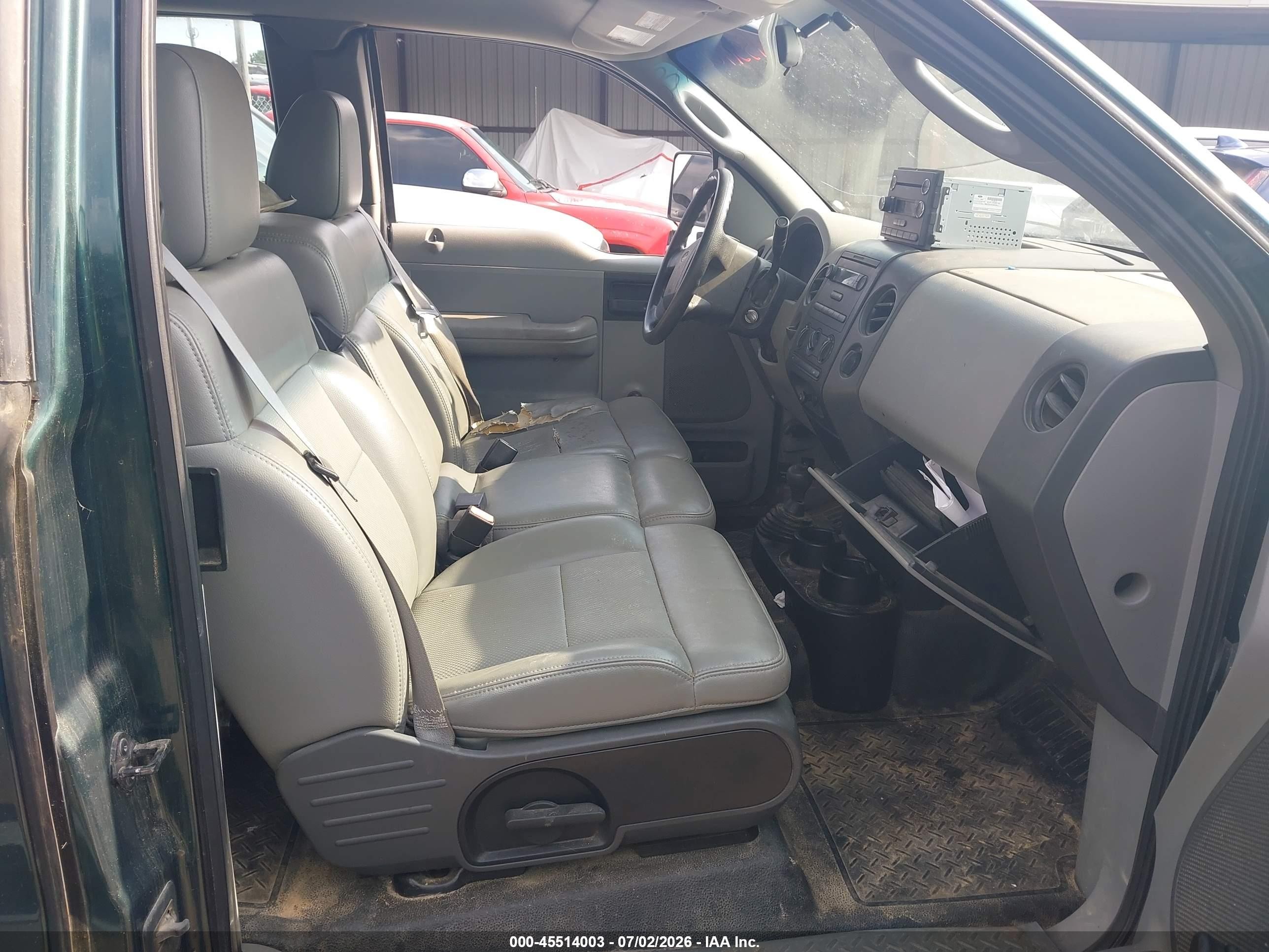 2007 Ford F150   Green vin: 1FTPX14V17FB62460