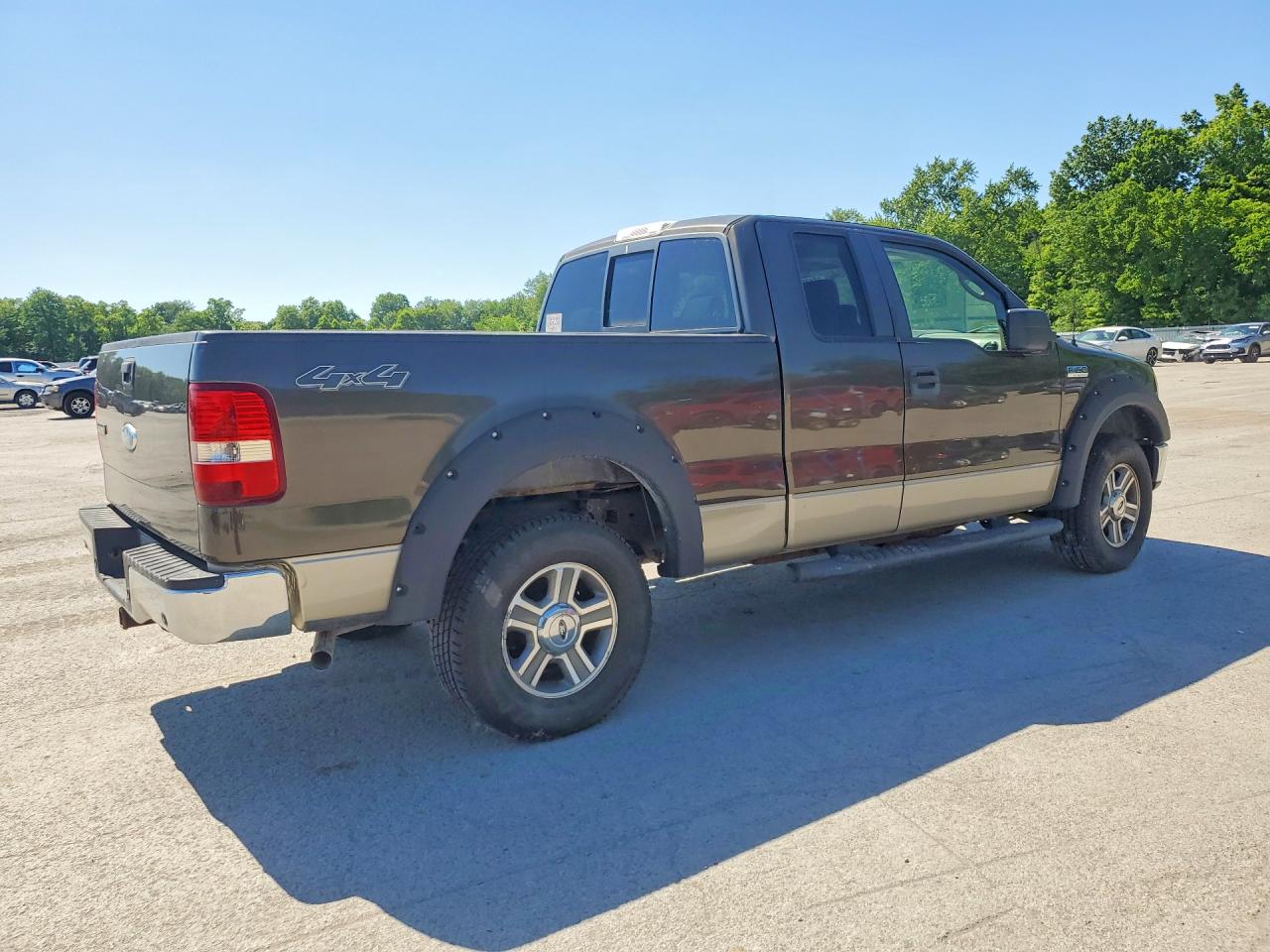 2008 Ford F150 Brown vin: 1FTPX14V18FA18974
