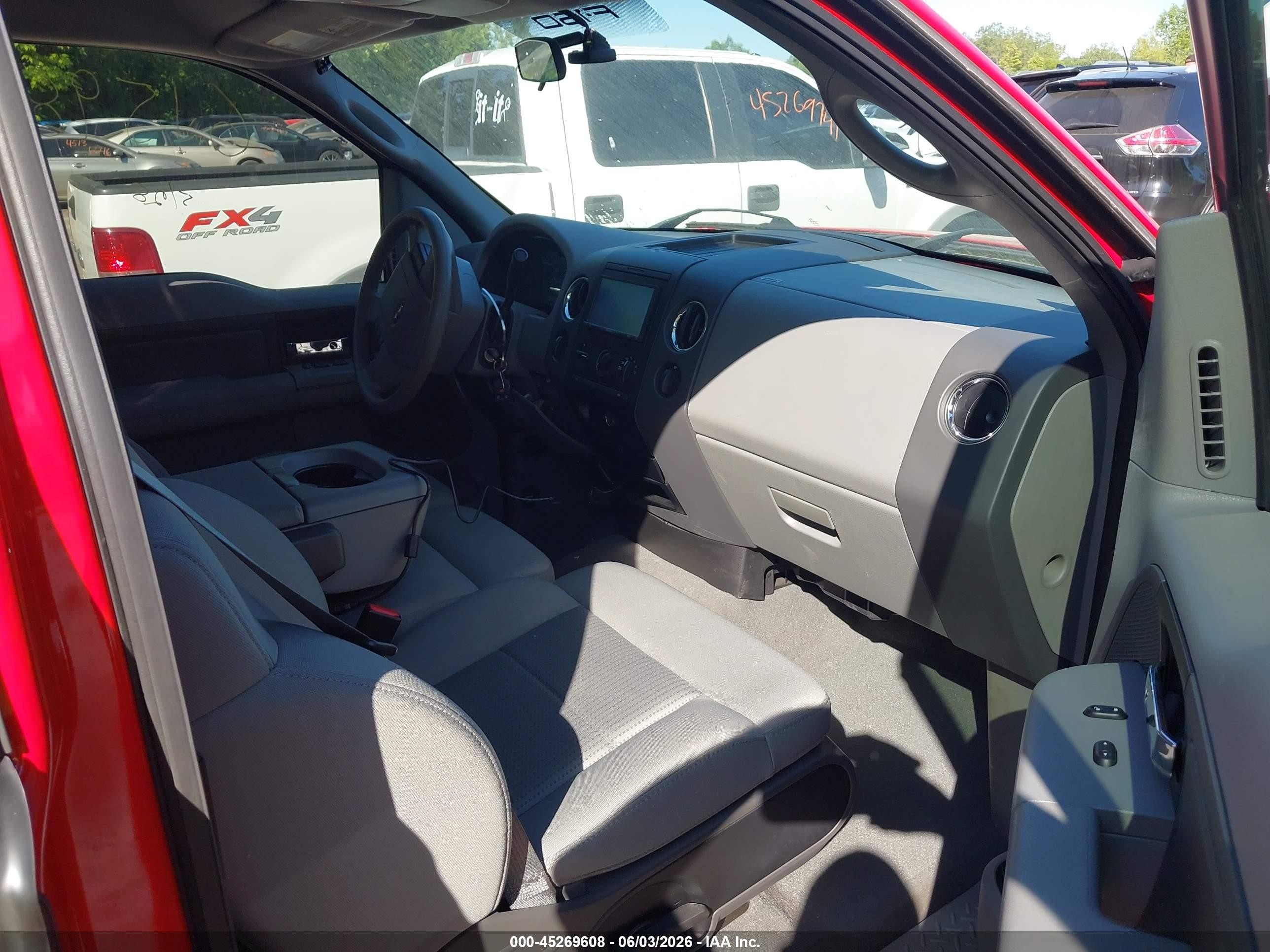 2008 Ford F-150 Fx4/lariat/xl/xlt Red vin: 1FTPX14V18FB98960