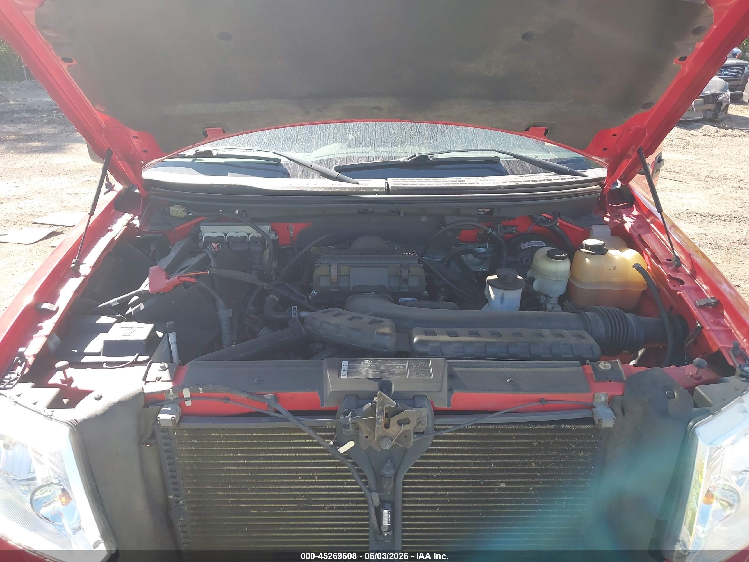 2008 Ford F-150 Fx4/lariat/xl/xlt Red vin: 1FTPX14V18FB98960