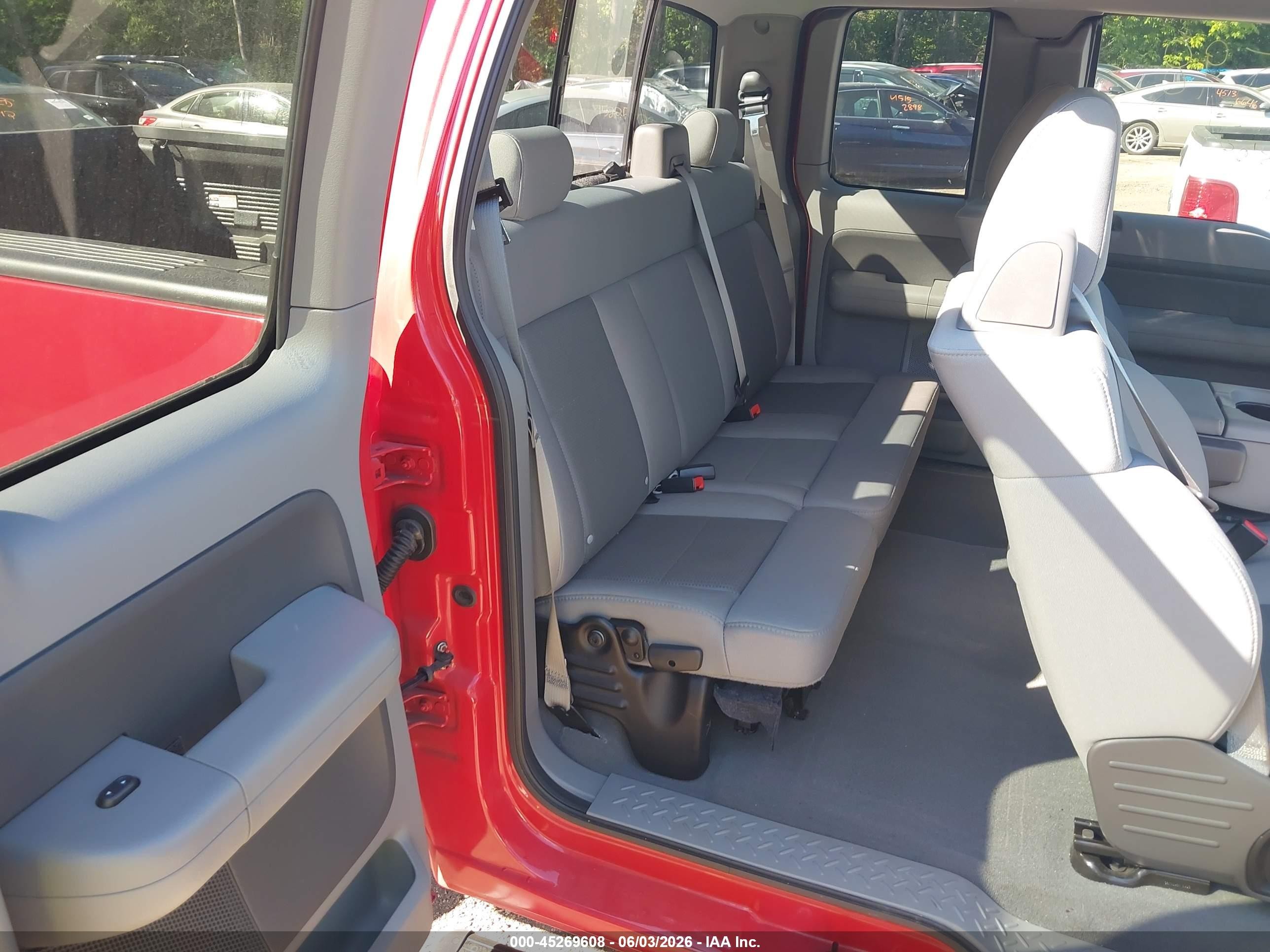 2008 Ford F-150 Fx4/lariat/xl/xlt Red vin: 1FTPX14V18FB98960