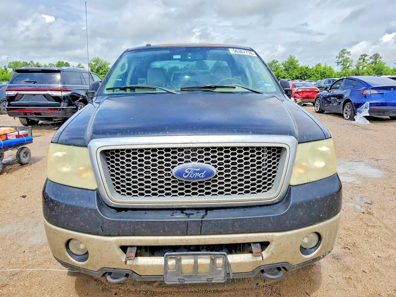 2008 Ford F150 Black vin: 1FTPX14V18KB21187