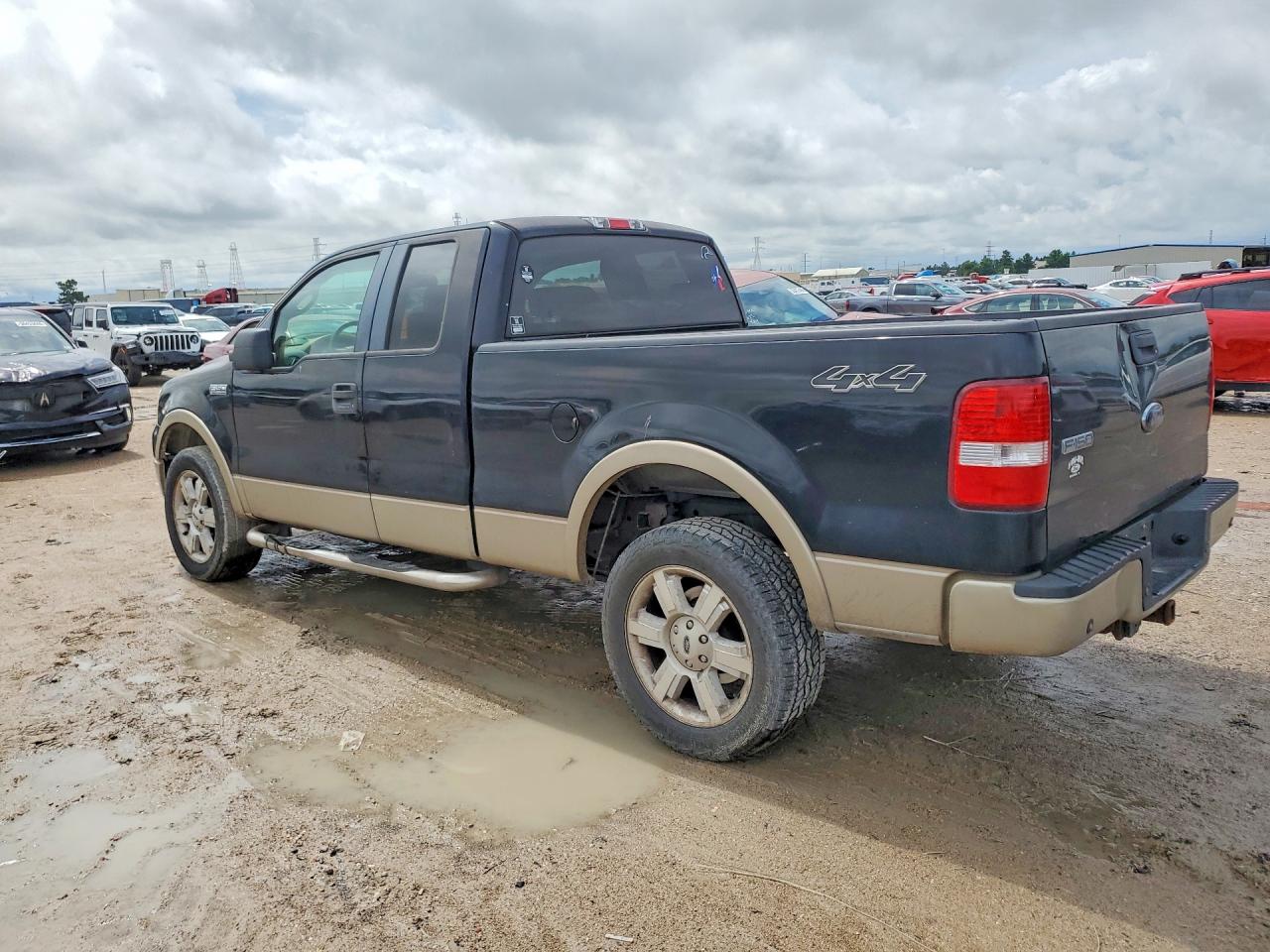 2008 Ford F150 Black vin: 1FTPX14V18KB21187