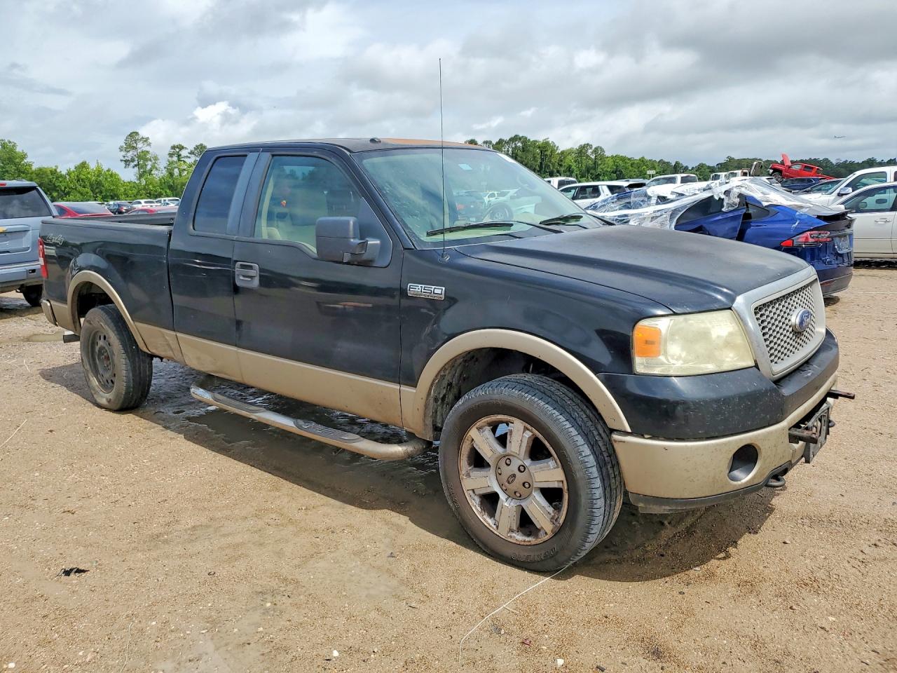 2008 Ford F150 Black vin: 1FTPX14V18KB21187