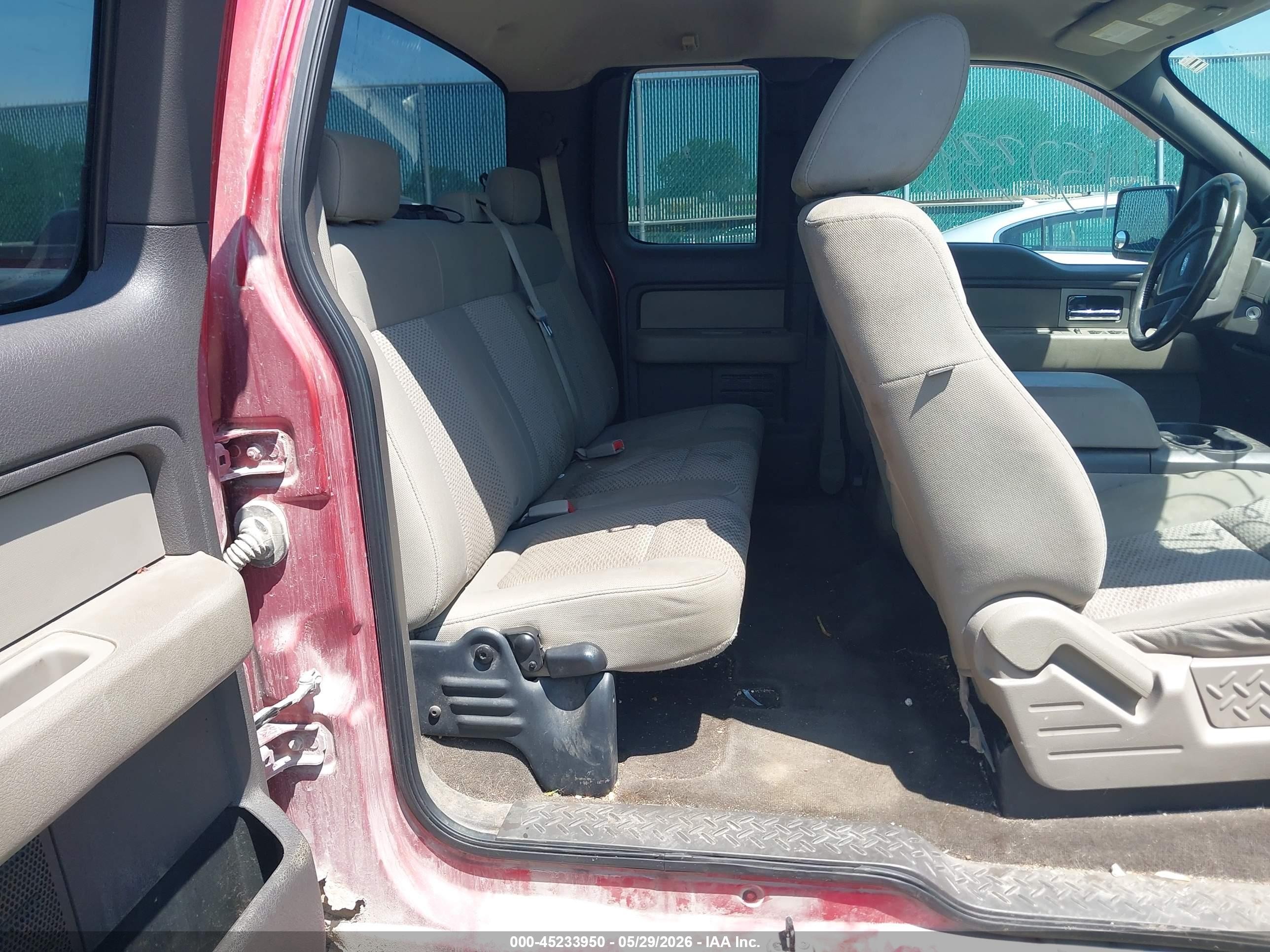 2009 Ford F-150 Fx4/lariat/xl/xlt Red vin: 1FTPX14V19FA30916