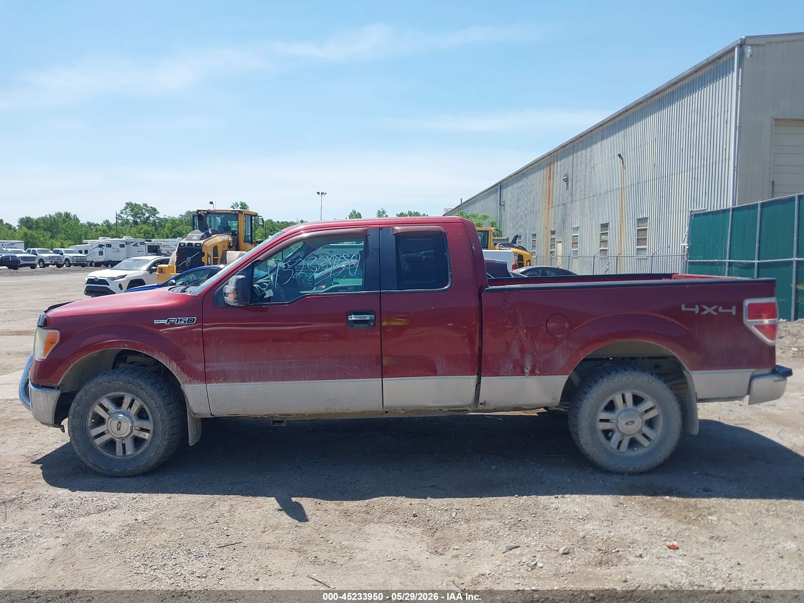 2009 Ford F-150 Fx4/lariat/xl/xlt Red vin: 1FTPX14V19FA30916