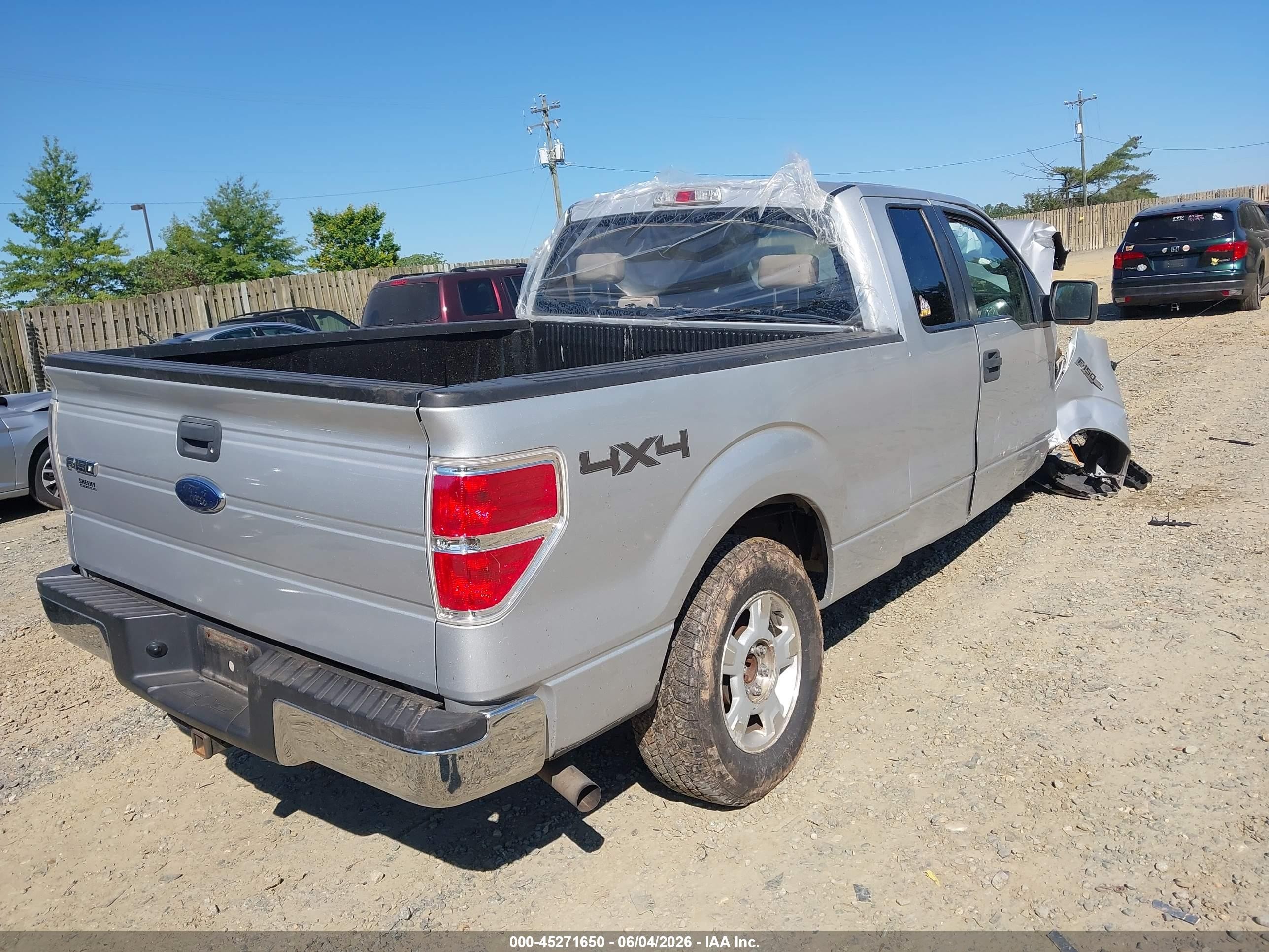 2009 Ford F-150 Fx4/lariat/xl/xlt Silver vin: 1FTPX14V19FA69277