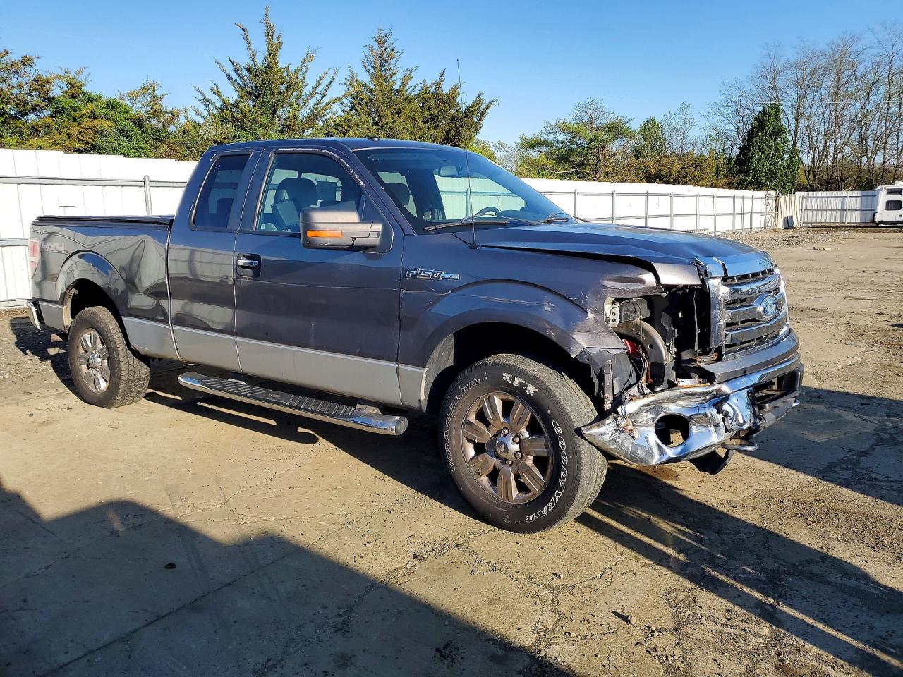 2009 Ford F150 Super Cab Серый vin: 1FTPX14V19FA83924