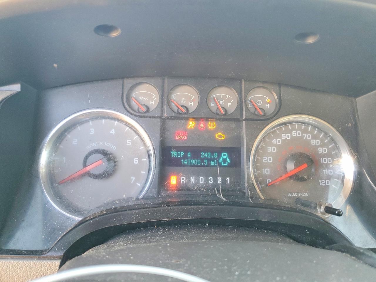 2009 Ford F150 Super Cab Серый vin: 1FTPX14V19FA83924