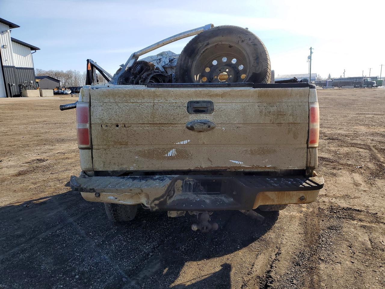 2009 Ford F150 Super Cab White vin: 1FTPX14V19KC51133