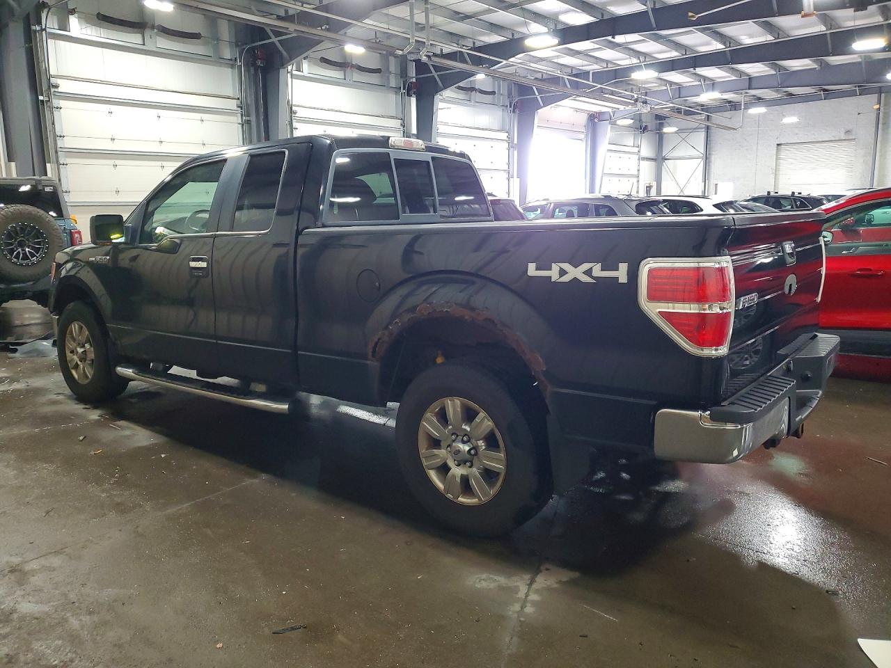 2009 Ford F150 Super Cab Black vin: 1FTPX14V19KC91227
