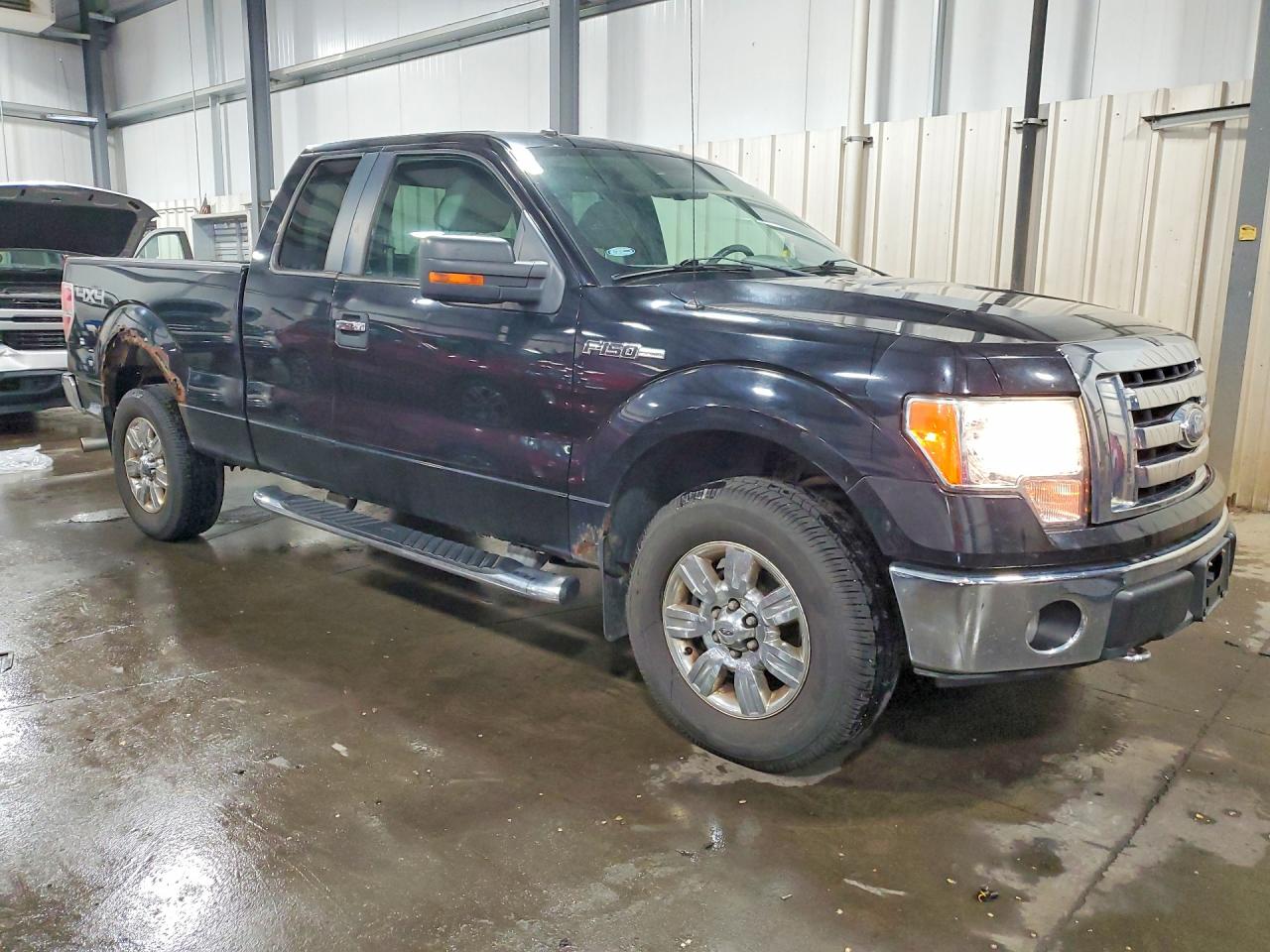 2009 Ford F150 Super Cab Black vin: 1FTPX14V19KC91227