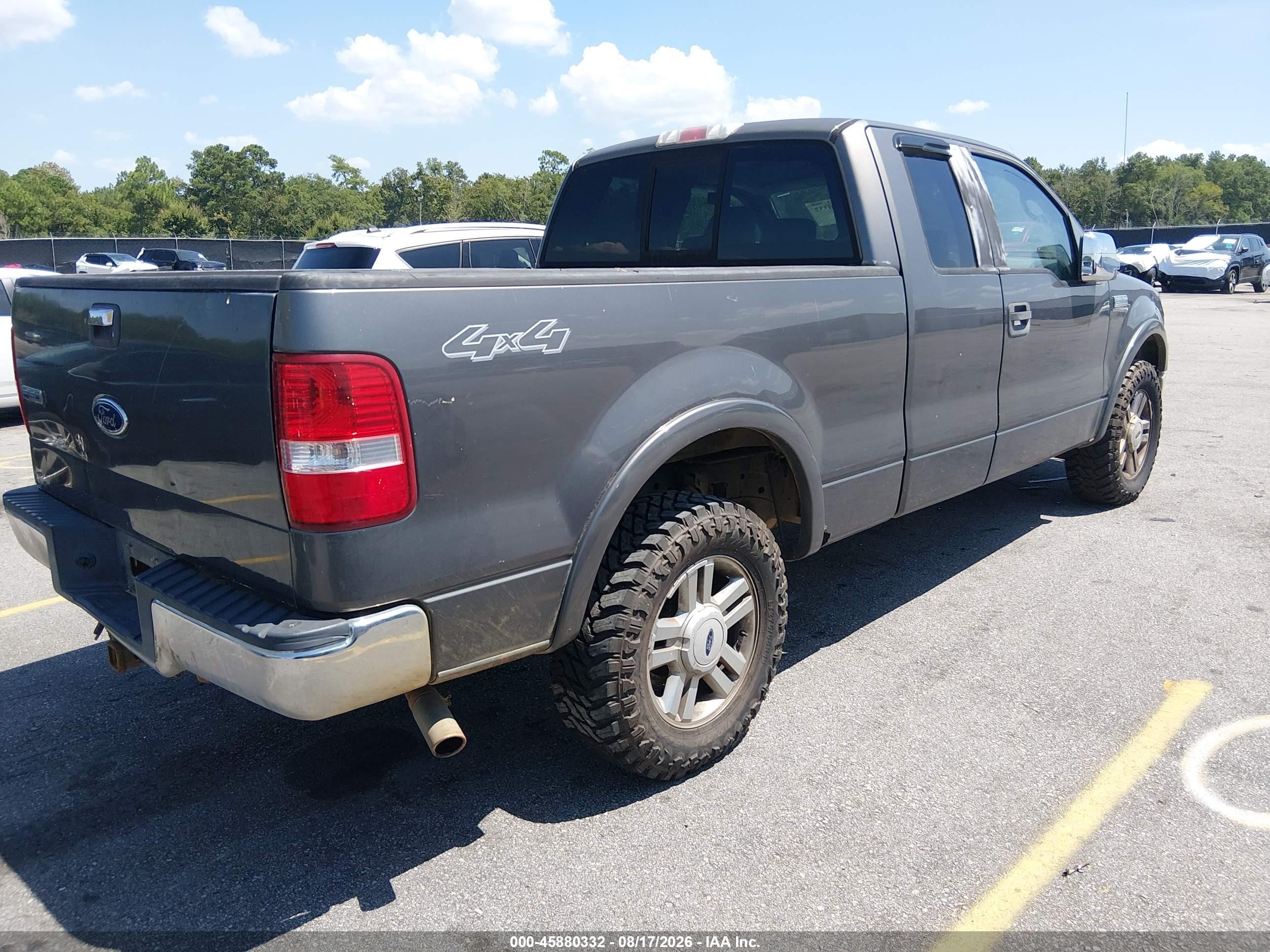 2006 Ford F-150 Fx4/lariat/xl/xlt Серый vin: 1FTPX14V26FA75620