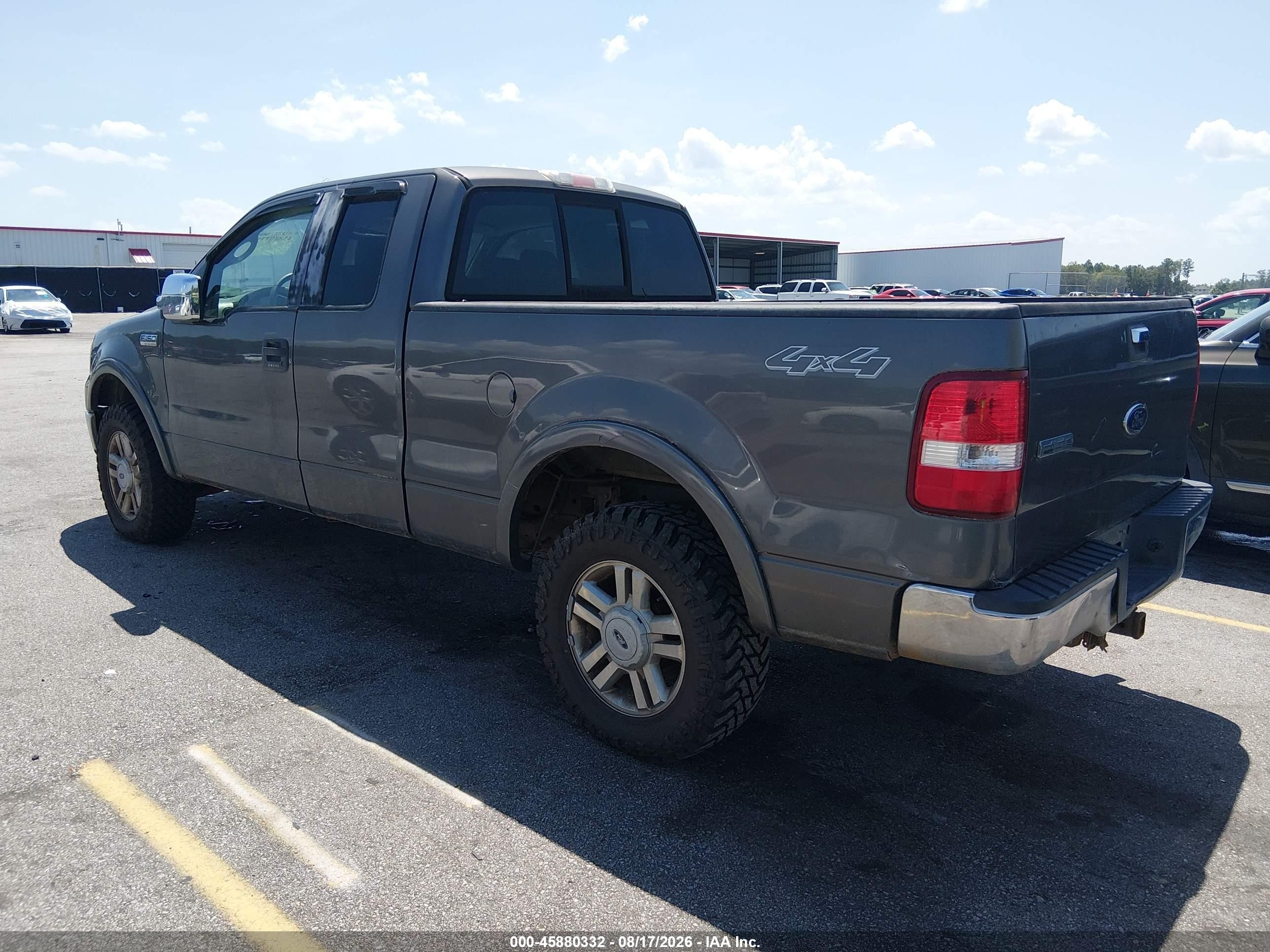 2006 Ford F-150 Fx4/lariat/xl/xlt Серый vin: 1FTPX14V26FA75620