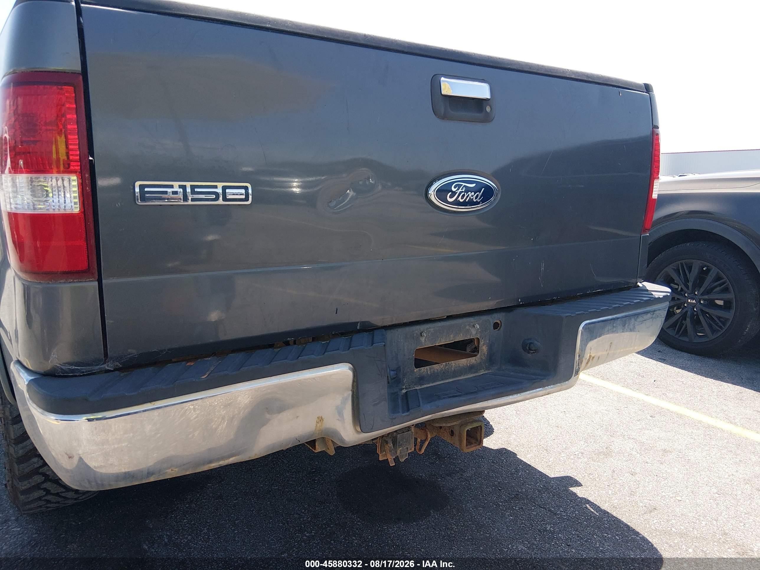 2006 Ford F-150 Fx4/lariat/xl/xlt Серый vin: 1FTPX14V26FA75620
