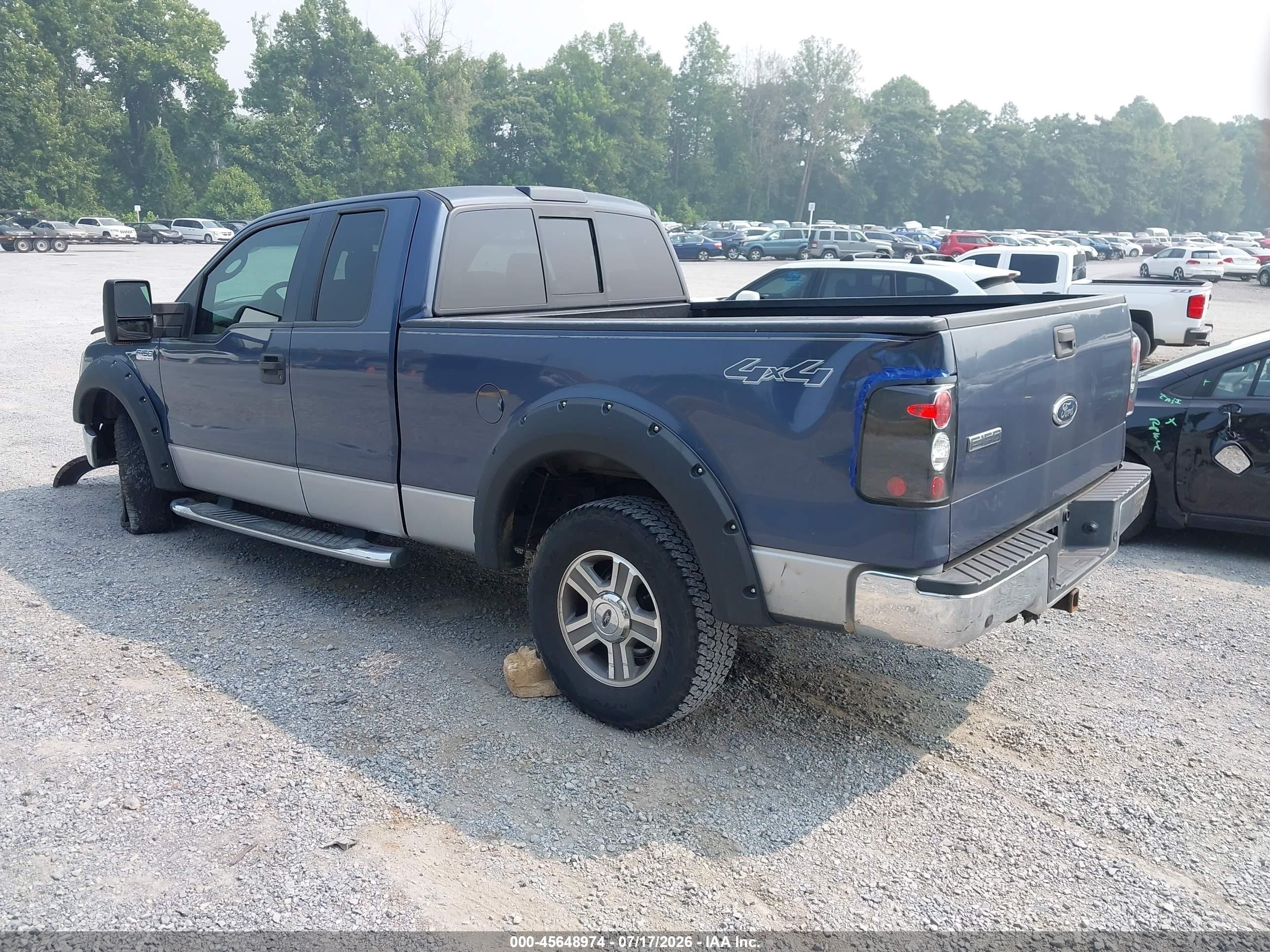 2006 Ford F-150 Fx4/lariat/xl/xlt Синий vin: 1FTPX14V26NB11148
