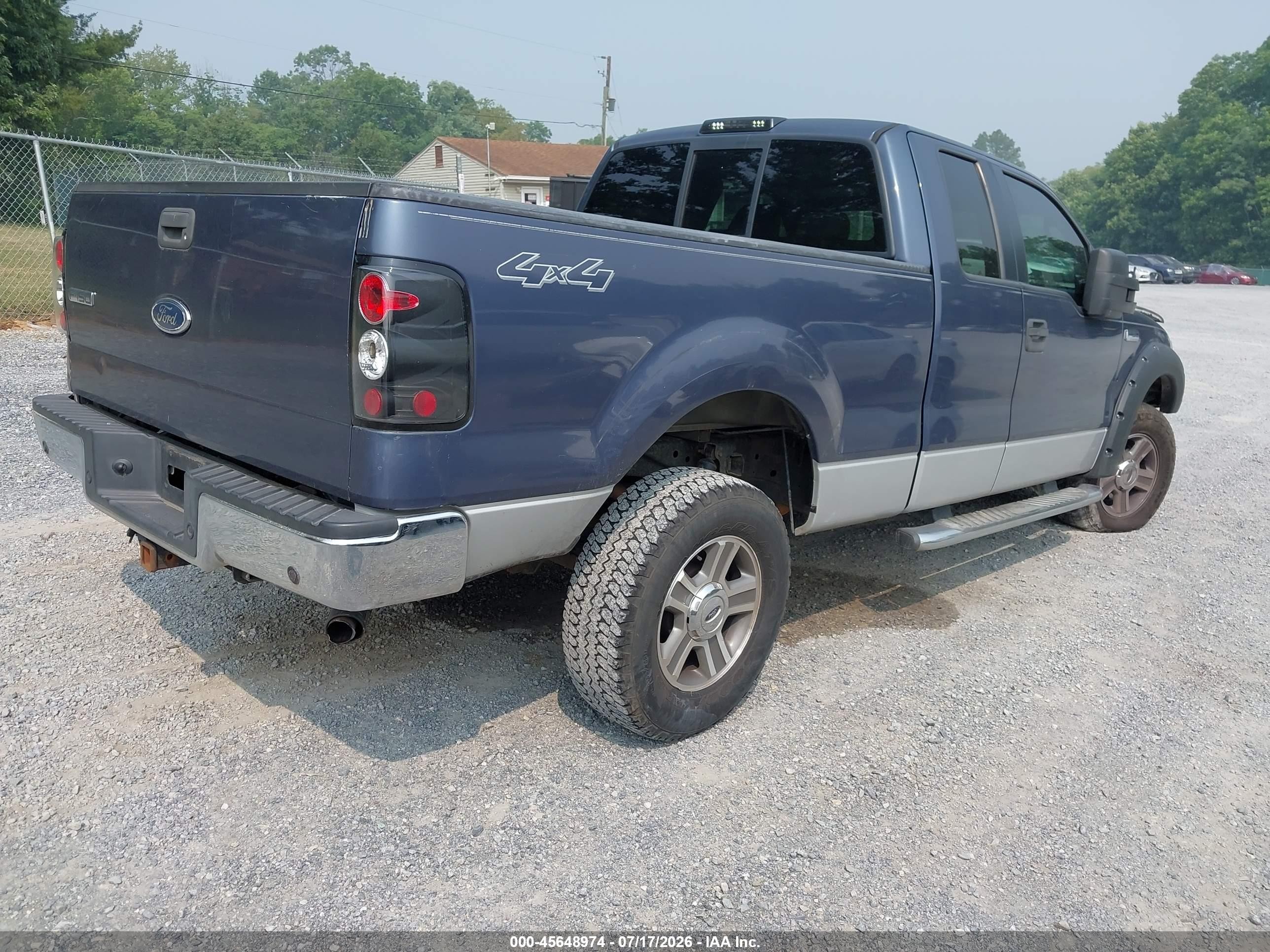 2006 Ford F-150 Fx4/lariat/xl/xlt Синий vin: 1FTPX14V26NB11148