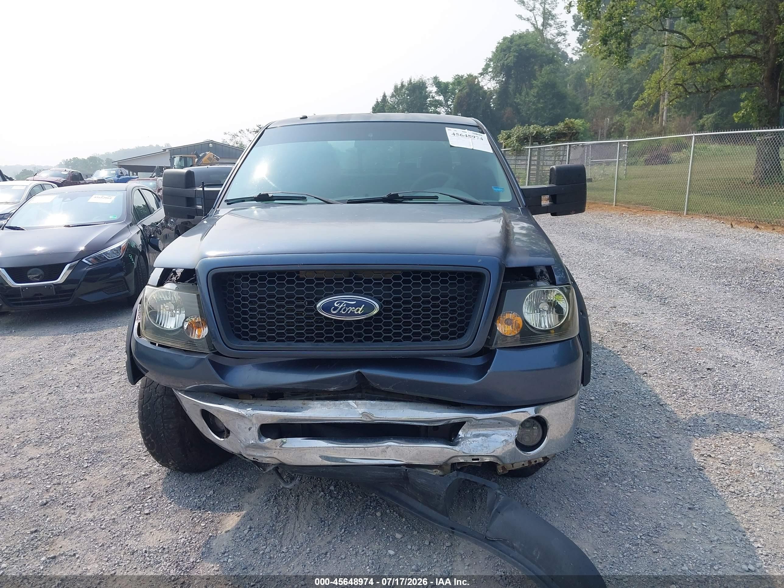 2006 Ford F-150 Fx4/lariat/xl/xlt Синий vin: 1FTPX14V26NB11148