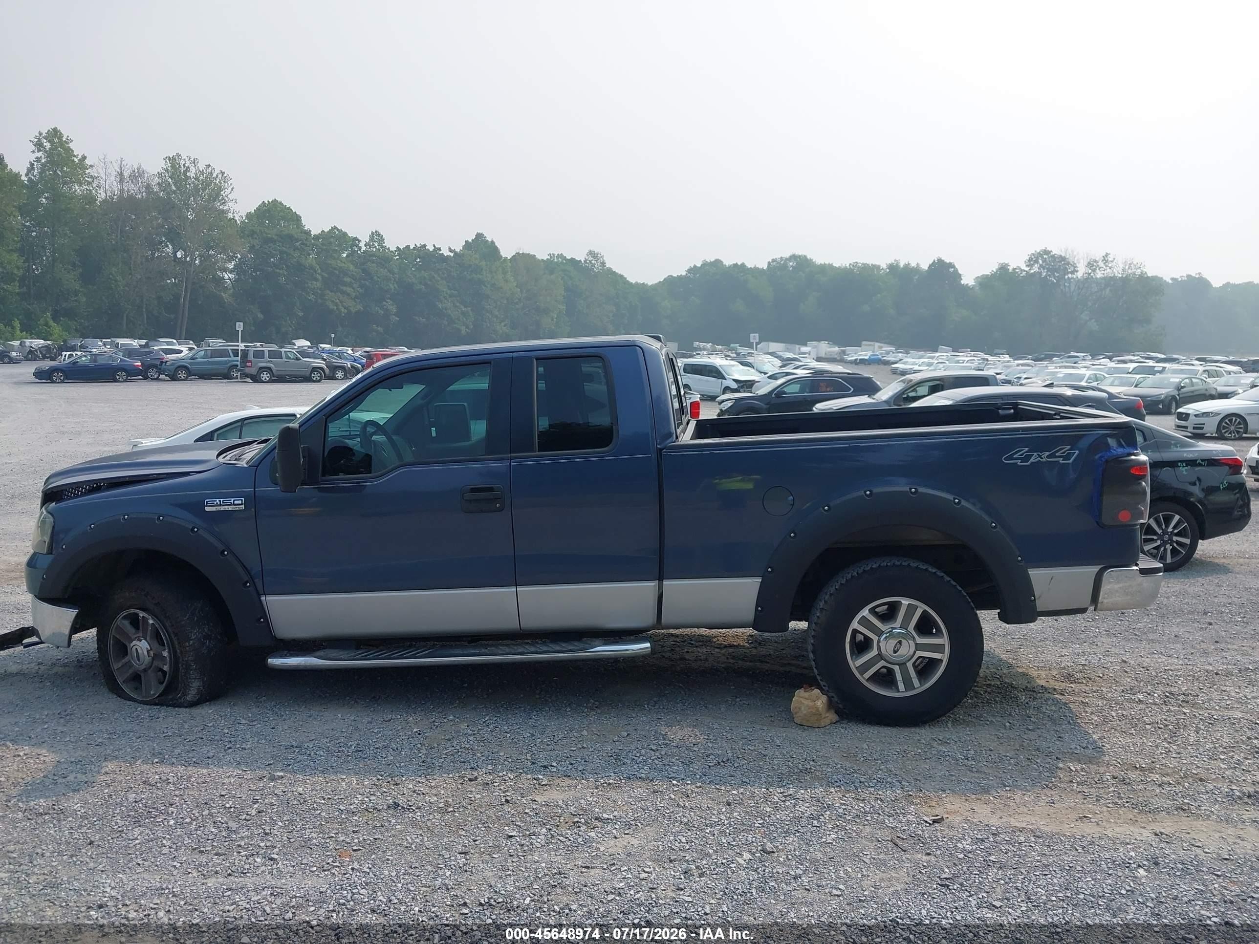 2006 Ford F-150 Fx4/lariat/xl/xlt Синий vin: 1FTPX14V26NB11148