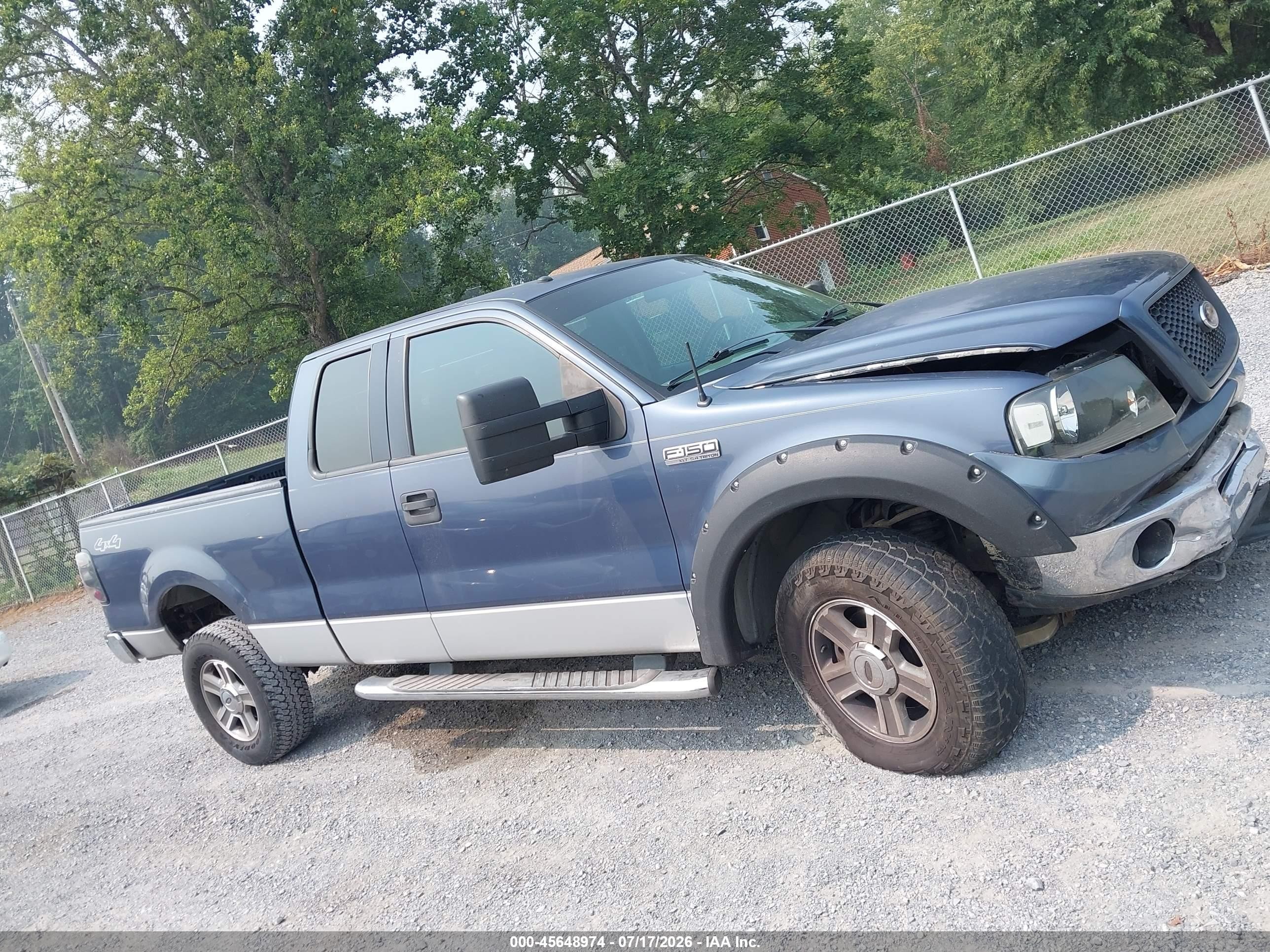 2006 Ford F-150 Fx4/lariat/xl/xlt Синий vin: 1FTPX14V26NB11148