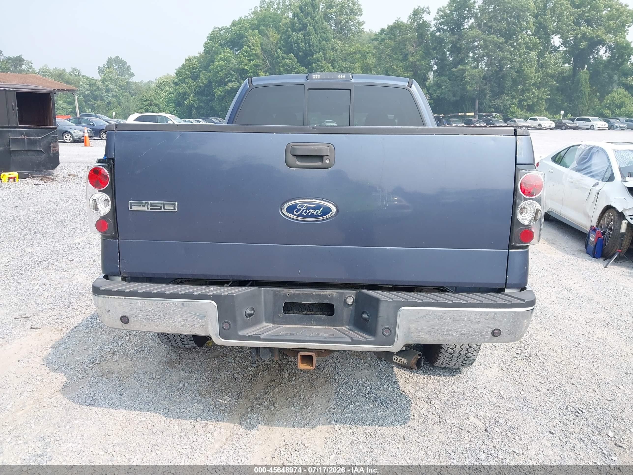 2006 Ford F-150 Fx4/lariat/xl/xlt Синий vin: 1FTPX14V26NB11148