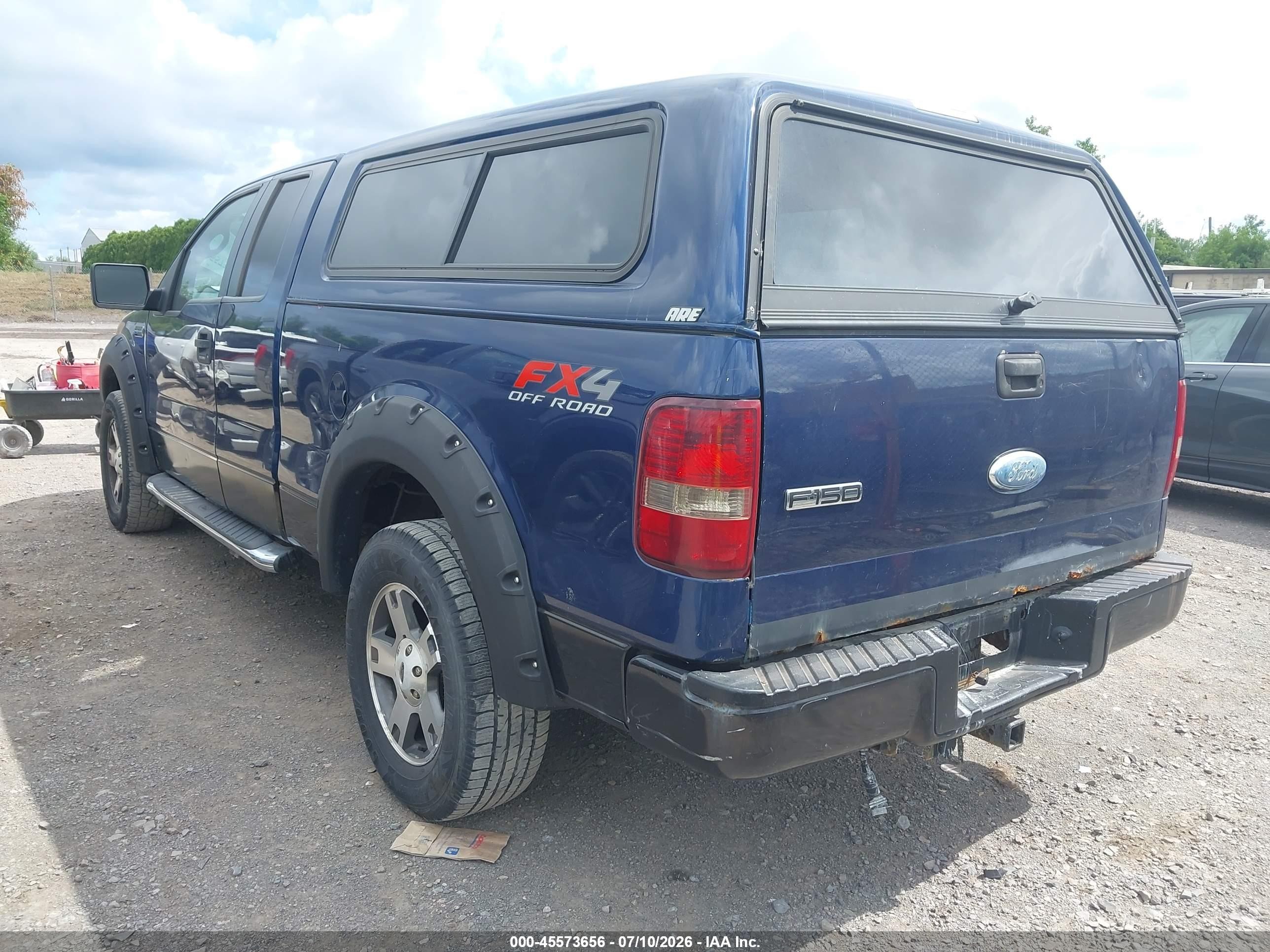 2007 Ford F-150 Fx4/lariat/xl/xlt Синий vin: 1FTPX14V27FA54185