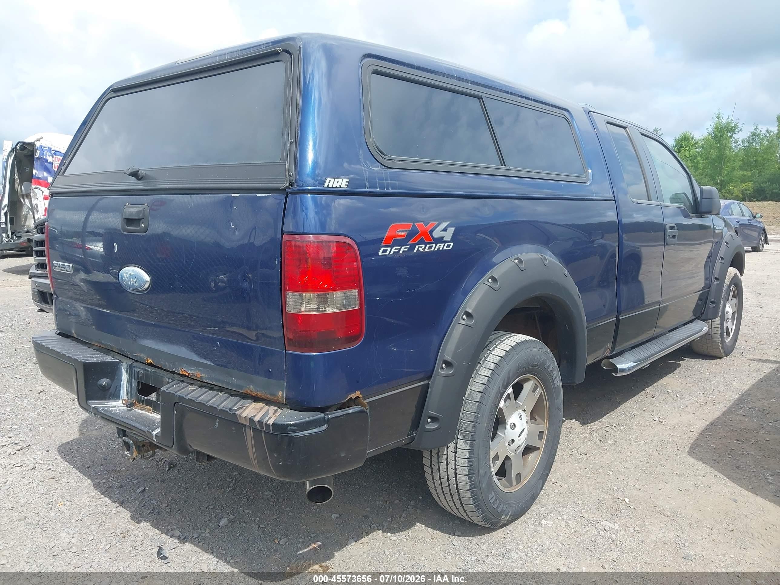 2007 Ford F-150 Fx4/lariat/xl/xlt Синий vin: 1FTPX14V27FA54185