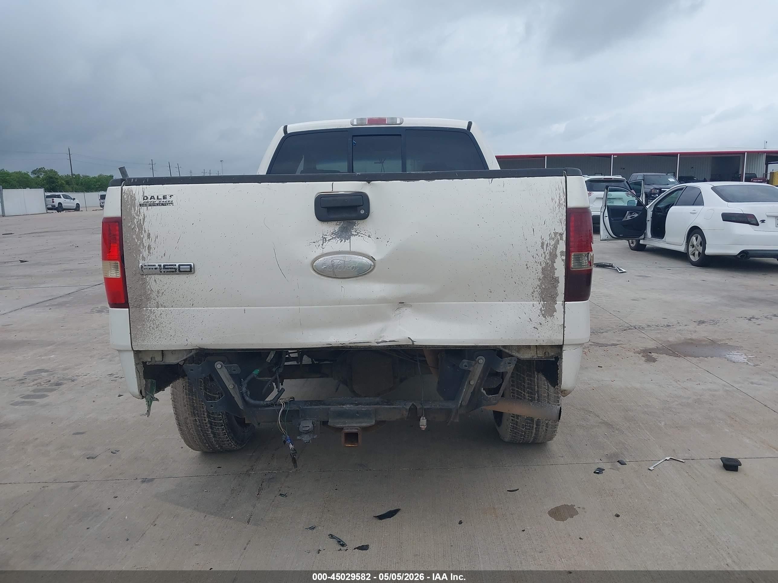 2007 Ford F-150 Fx4/lariat/xl/xlt White vin: 1FTPX14V27FA97764