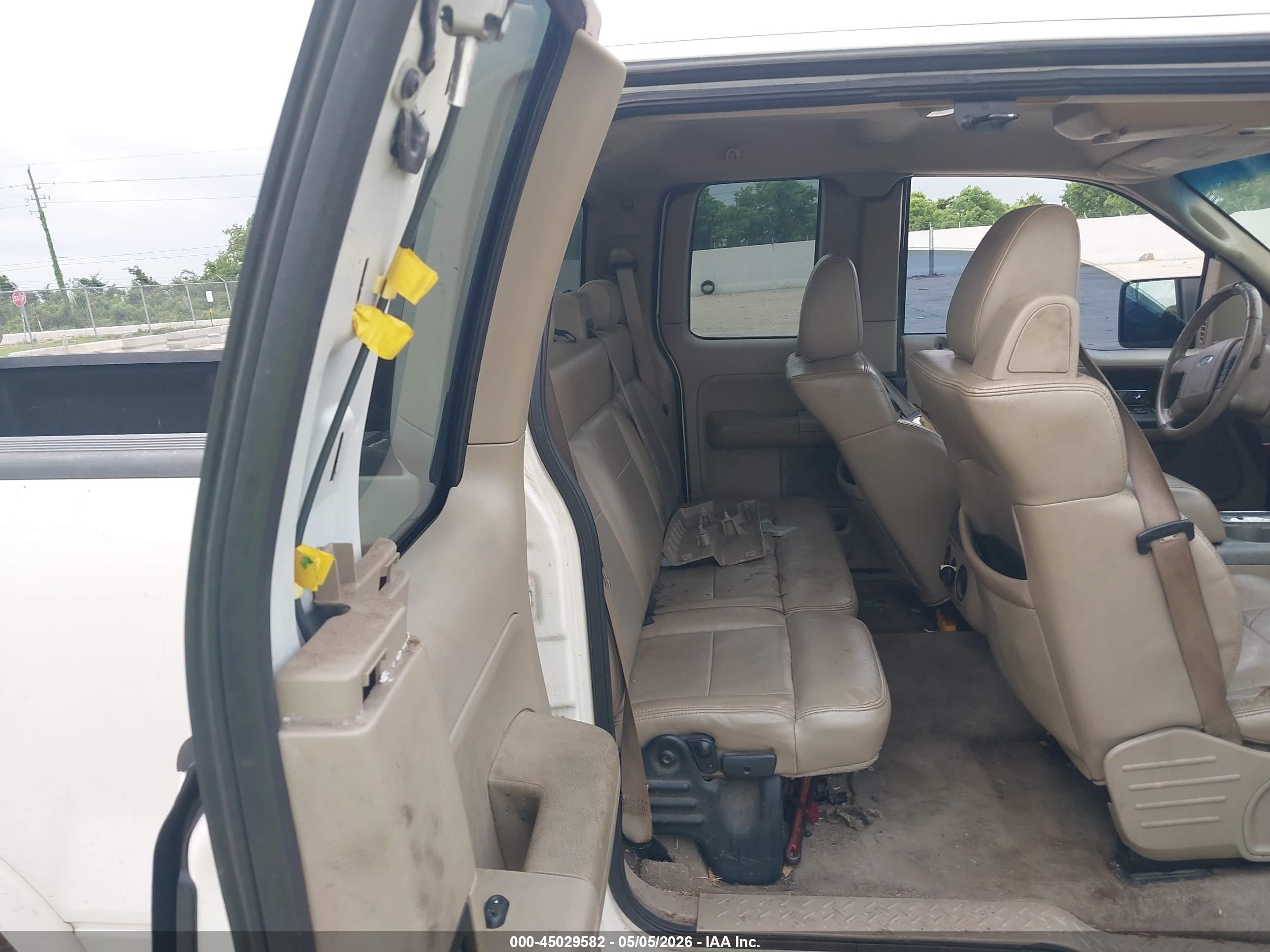2007 Ford F-150 Fx4/lariat/xl/xlt White vin: 1FTPX14V27FA97764