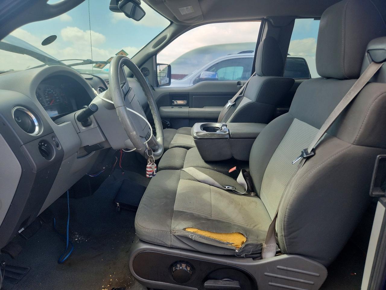 2007 Ford F150 Blue vin: 1FTPX14V27FB37065