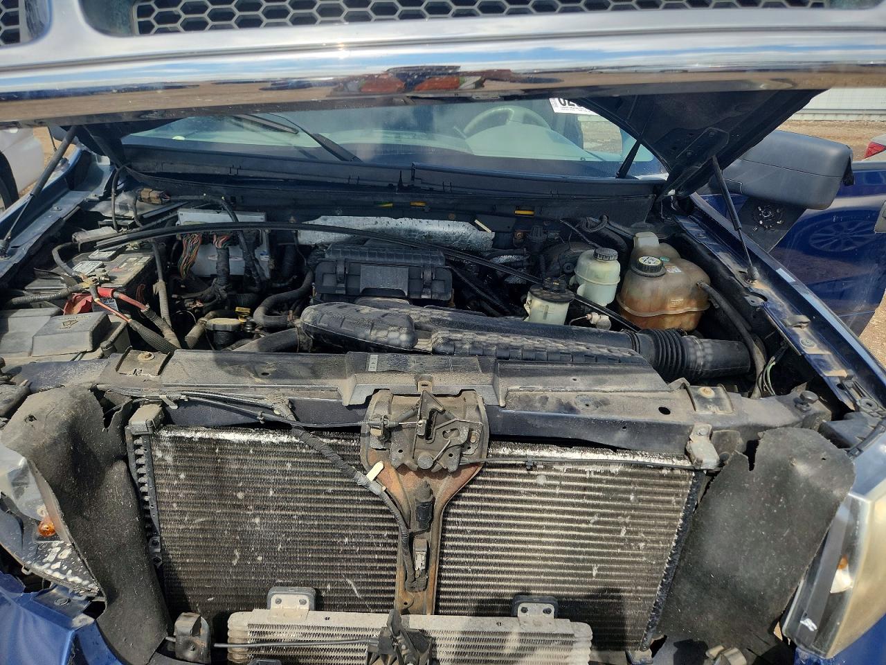 2007 Ford F150 Blue vin: 1FTPX14V27FB37065