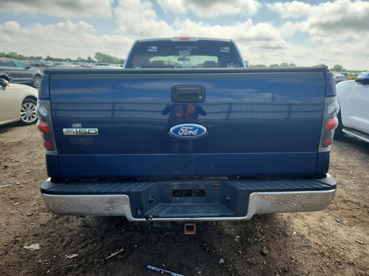 2007 Ford F150 Blue vin: 1FTPX14V27FB37065