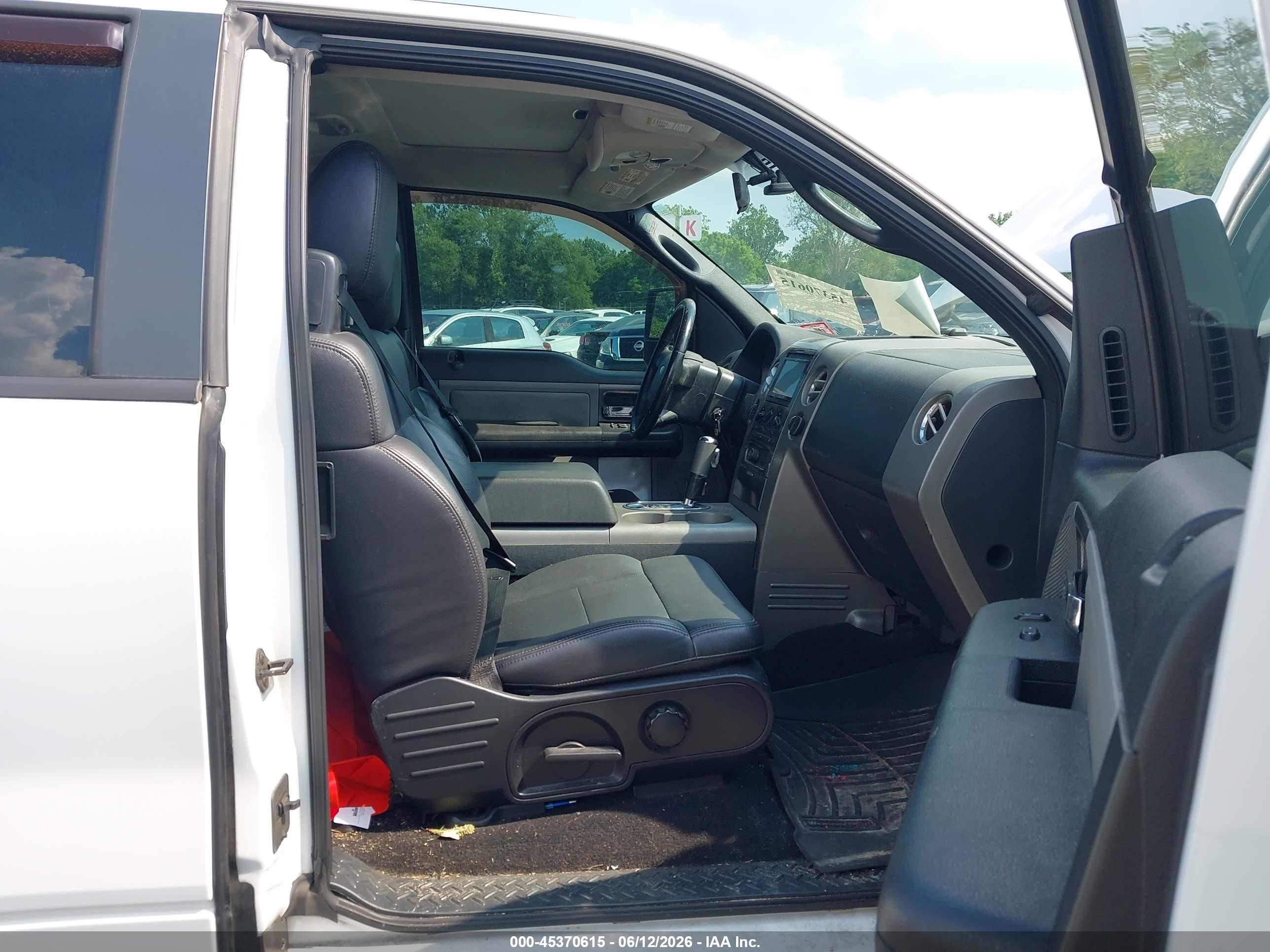 2007 Ford F-150 Fx4/lariat/xl/xlt White vin: 1FTPX14V27FB39401