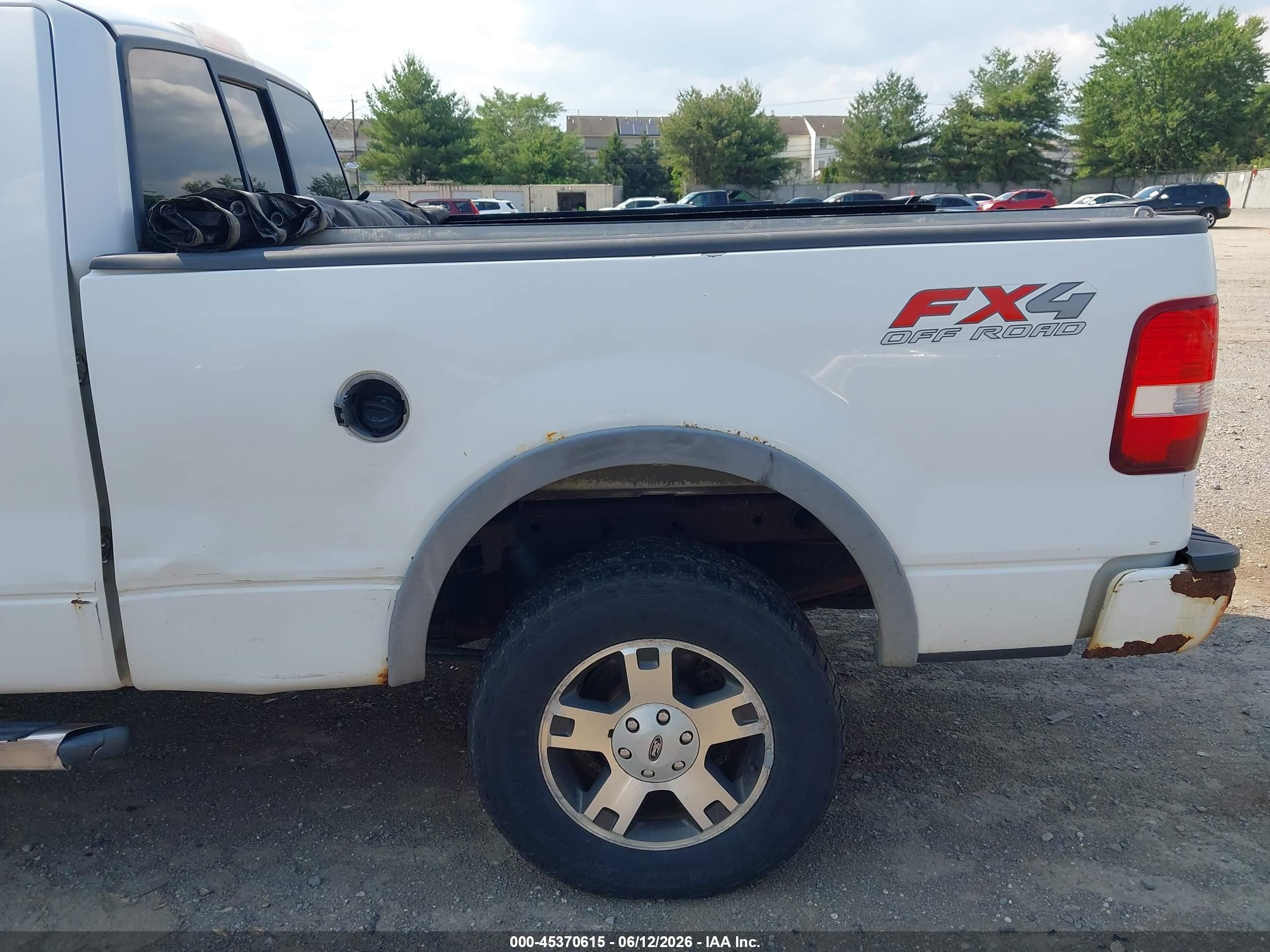 2007 Ford F-150 Fx4/lariat/xl/xlt White vin: 1FTPX14V27FB39401