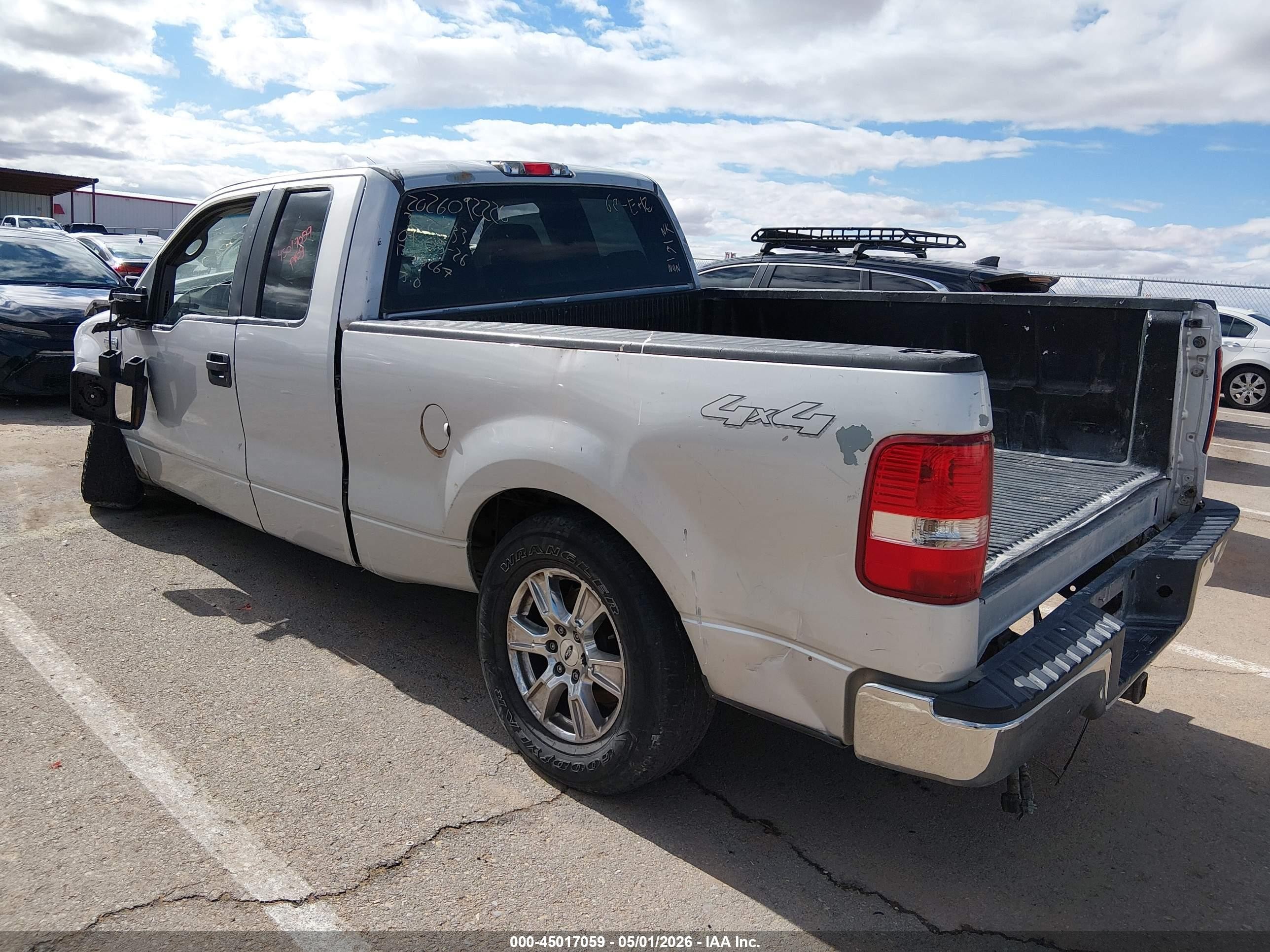 2007 Ford F-150 Fx4/lariat/xl/xlt Серебряный vin: 1FTPX14V27KA57112