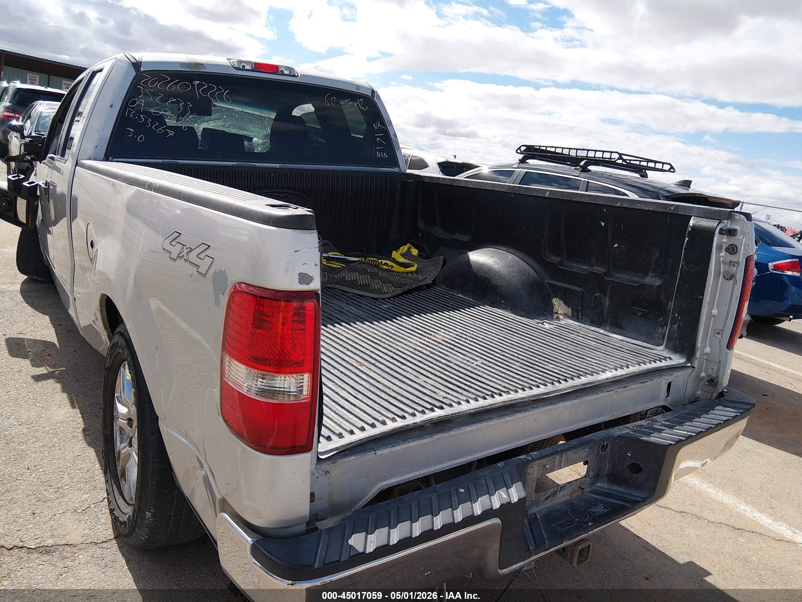 2007 Ford F-150 Fx4/lariat/xl/xlt Серебряный vin: 1FTPX14V27KA57112